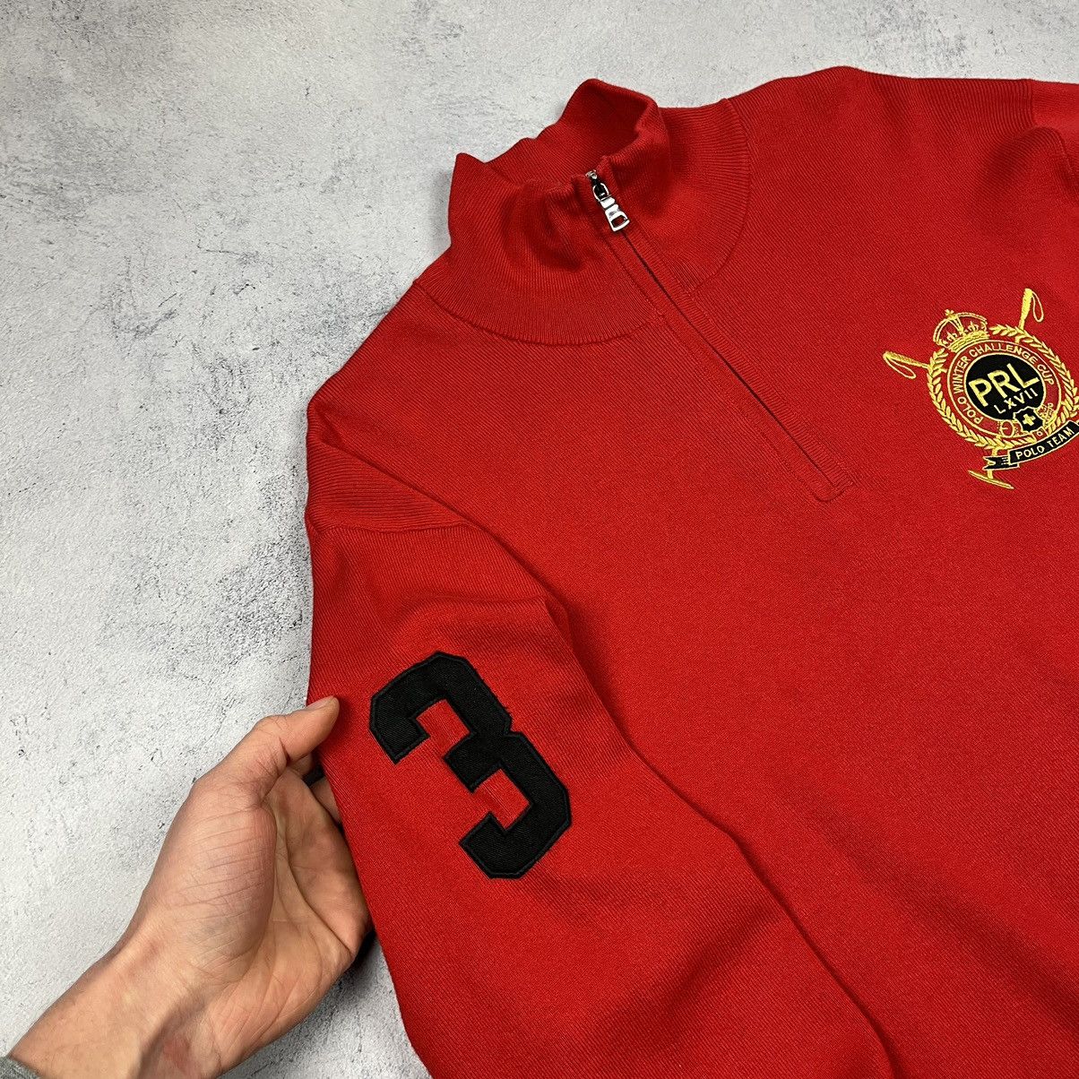 Polo Ralph Lauren Vintage Polo Ralph Lauren Winter Challenge cup sweater 90’s Size US L / EU 52-54 / 3 - 9 Thumbnail