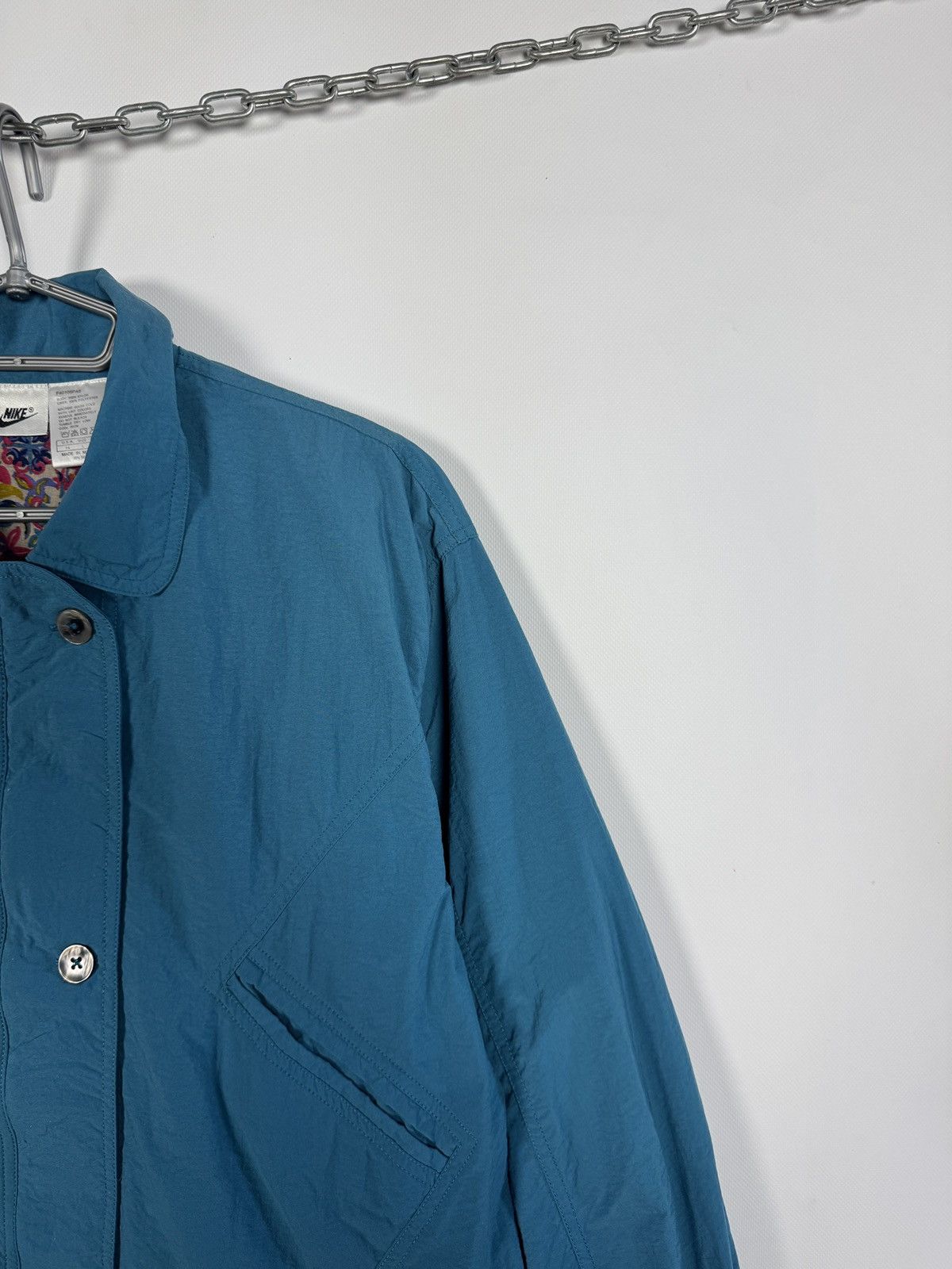 Nike Vintage 90s Nike Nylon Jacket Lightweight Parka Retro Size L Size L / US 10 / IT 46 - 2 Thumbnail