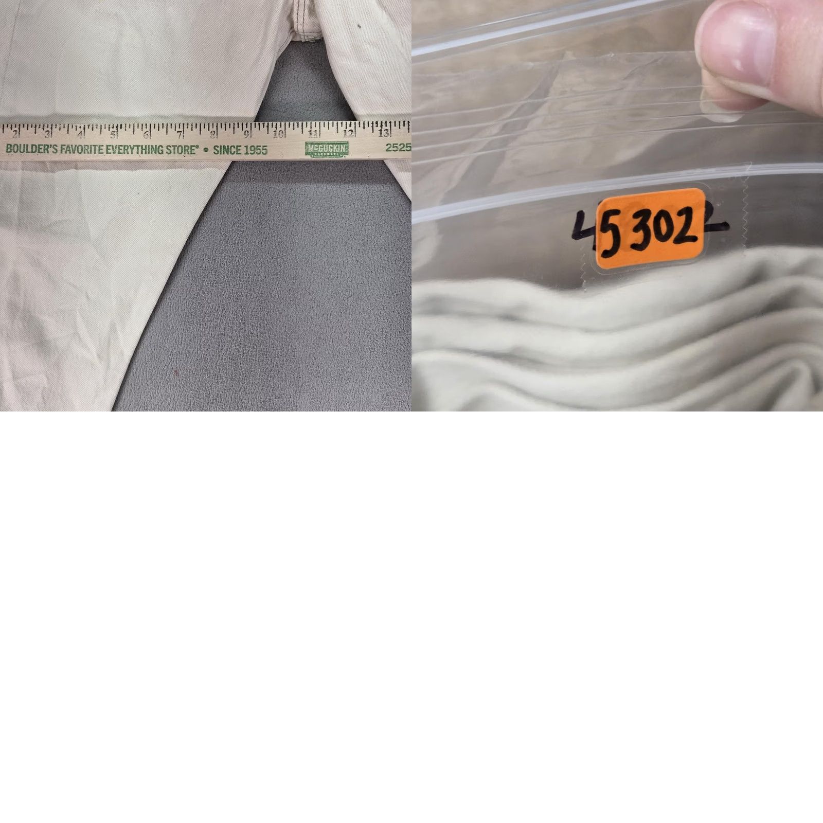 Levi's VINTAGE Levi's 501 Jeans Womens White Button Fly 20x27 90s Fits Regular High Rise Denim 100% Cotton United States Womens Size 42" / US 20 - 11 Thumbnail