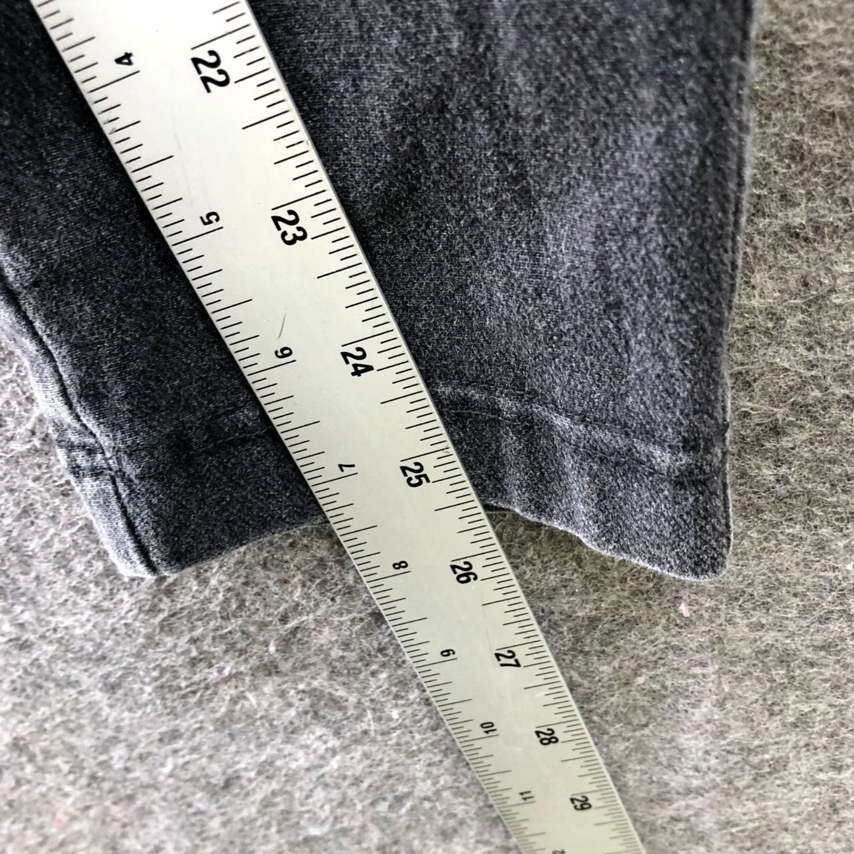 Uniqlo VINTAGE Uniqlo Denim Jersey Tapered Pants Womens XS Drawstring Pull On Washed Black Size XS / US 0-2 / IT 36-38 - 7 Thumbnail