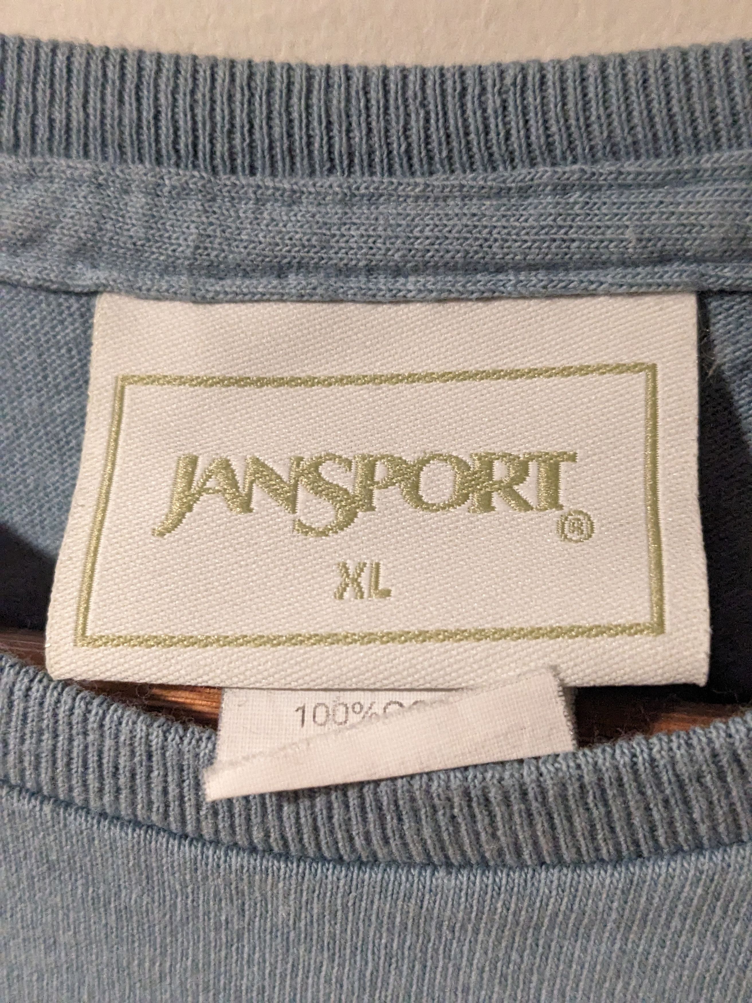 NHL × Vintage Vintage Y2K Penguins Pittsburgh NHL Hockey Jansport T-Shirt Size US XL / EU 56 / 4 - 3 Thumbnail