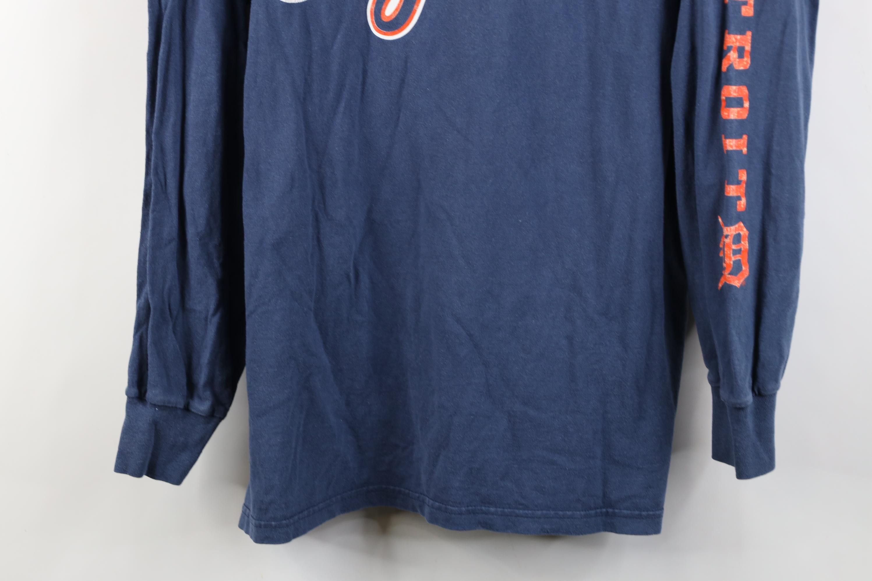 Vintage Vintage Y2K 2006 Tigers Baseball Long Sleeve T-Shirt Blue Size US XL / EU 56 / 4 - 3 Thumbnail
