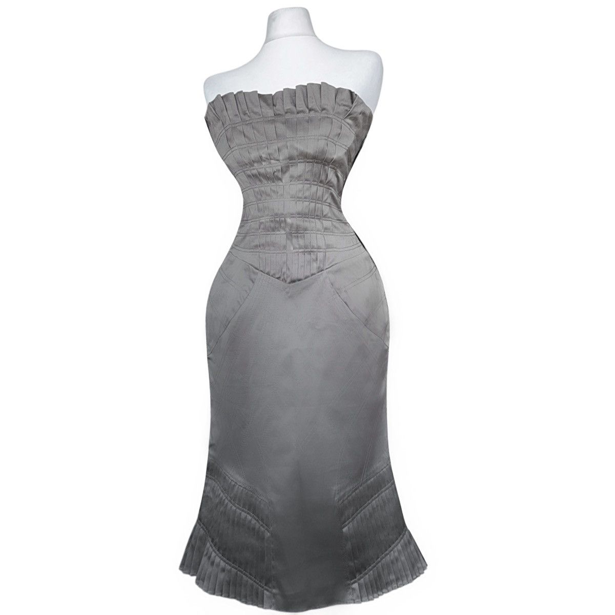 Tom Ford Gucci Fall 2003 Corset Dress by Tom Ford Size S / US 4 / IT 40 - 1 Thumbnail