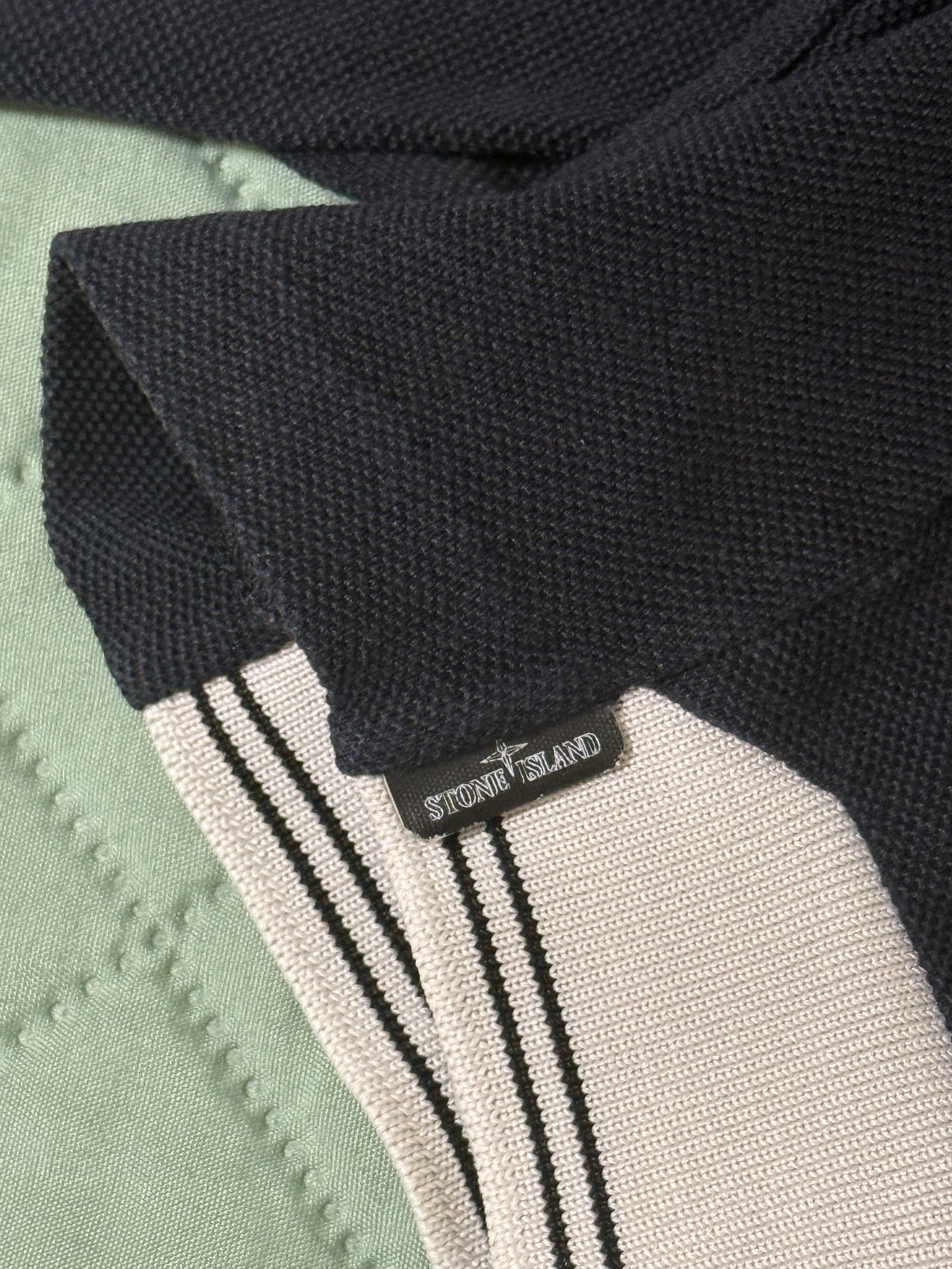 S/S 2014 Stone Island Shadow Project Pique Polo - Navy