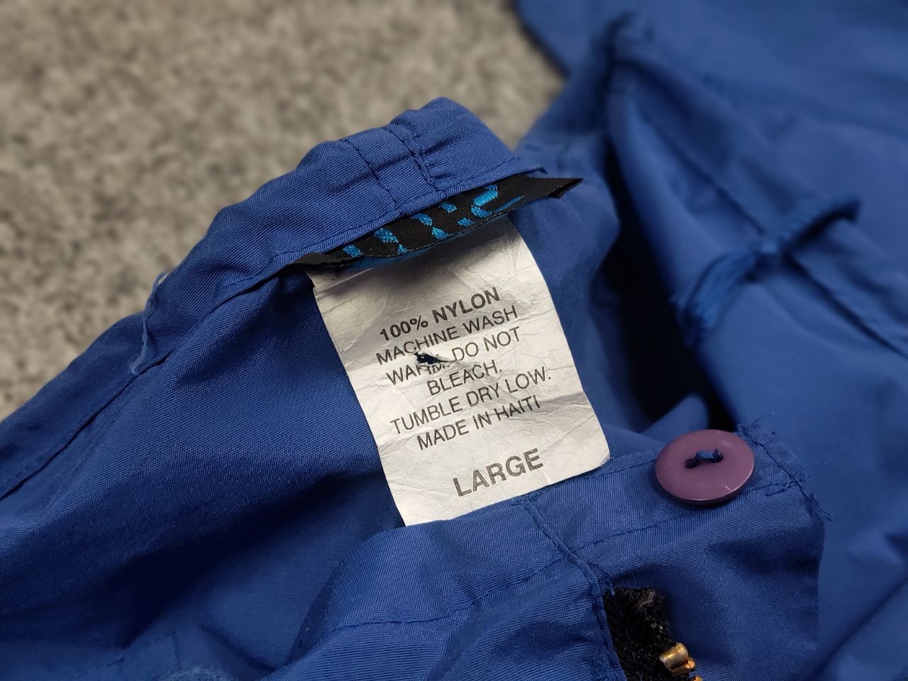 Japanese Brand Rare Vintage MT:2 Japanese Parachute Baggy Cargo Blue Pants Size US 34 / EU 50 - 15 Thumbnail