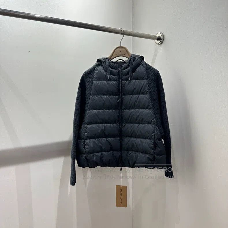 Brunello Cucinelli Brunello Cucinelli Patched Hooded Down Jacket Size XS / US 0-2 / IT 36-38 - 1 Thumbnail