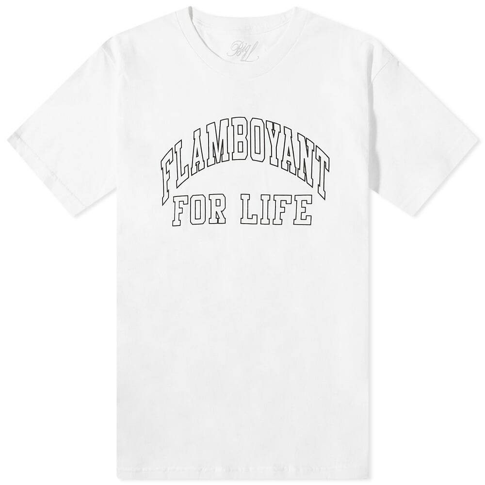 Pleasures Big L Flamboyant For Life Tee Pleasures White Medium Merch Size US M / EU 48-50 / 2 - 1 Thumbnail