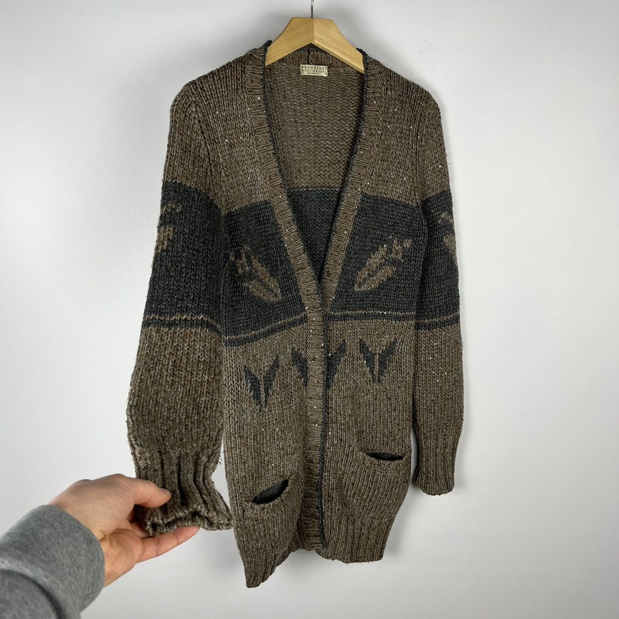 Brunello Cucinelli Ladies Brunello Cucinelli Cashmere Cardigan Sweater Size S / US 4 / IT 40 - 6 Thumbnail