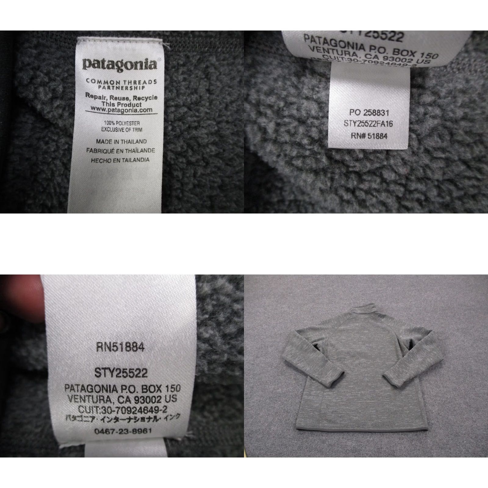 Patagonia Patagonia Jacket Mens M Gray Better Sweater Fleece Outdoor Outdoor Camping Windbreaker 1/4 Zip Pockets Thermal Windproof Zipped Pockets Clothing Mens Size US M / EU 48-50 / 2 - 8 Thumbnail