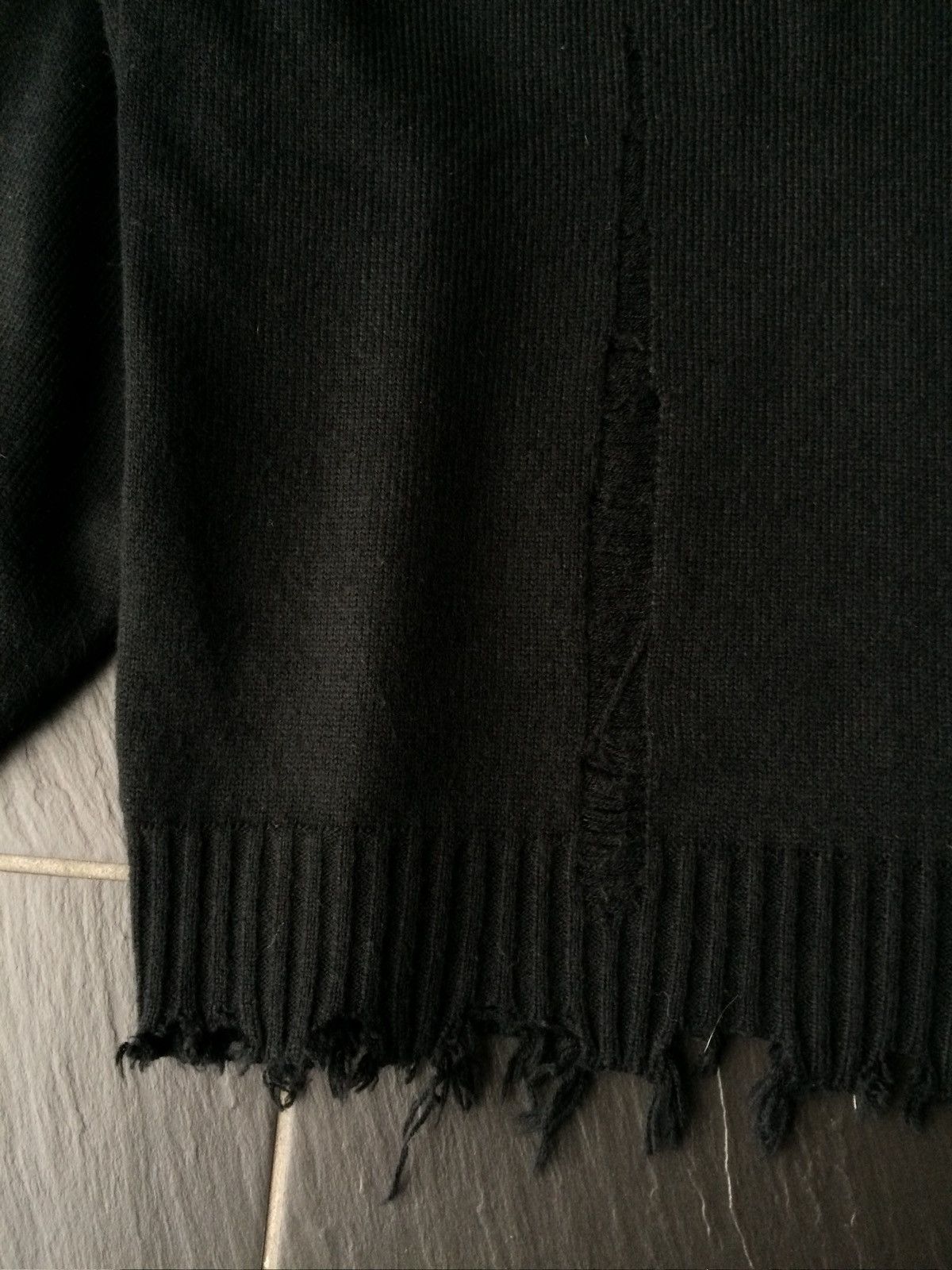 Yohji Yamamoto Yohji Yamamoto S’yte Distressed Sweater Size US L / EU 52-54 / 3 - 3 Thumbnail
