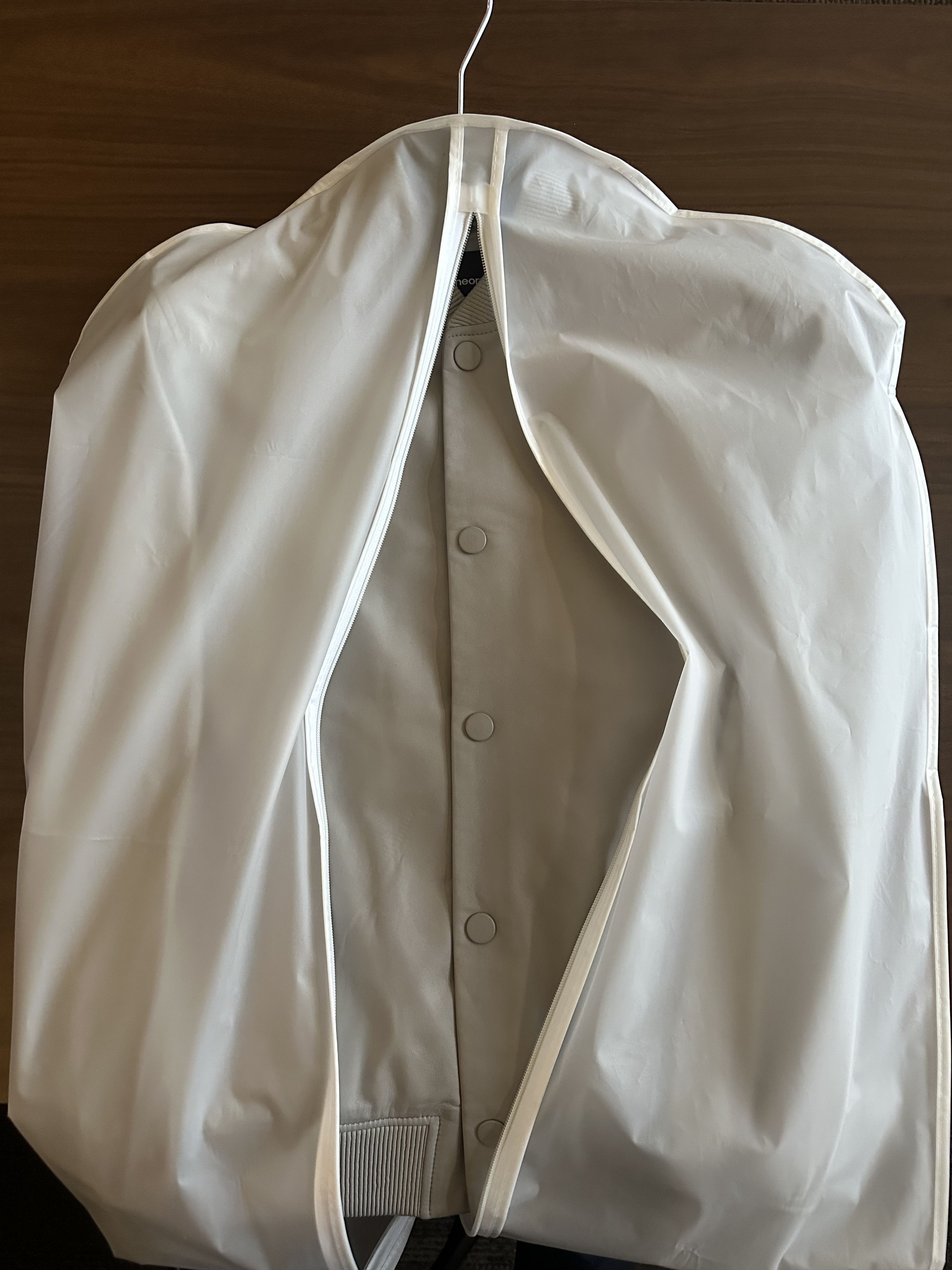 Theory Varsity Bomber Leather Jacket Size US XS / EU 42 / 0 - 20 Thumbnail
