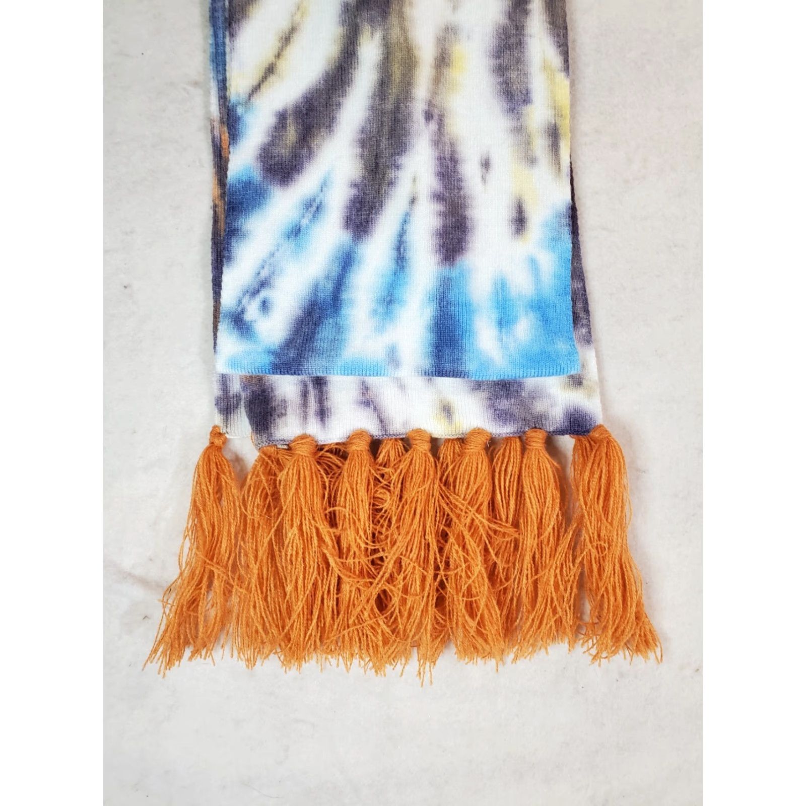 Logo 7 VINTAGE? No, not vintage. The item is NWT Space Jam A New Legacy SCARF - Tie Dye with Fringe & Embroidered Logo Size ONE SIZE - 7 Thumbnail
