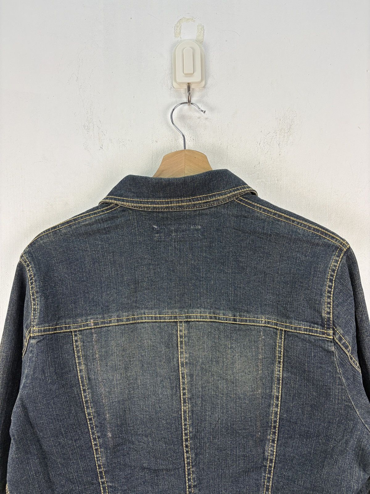 Takeo Kikuchi × Vintage Vintage Takeo Kikuchi Denim Jacket Faded Blue Wash Size US M / EU 48-50 / 2 - 12 Thumbnail