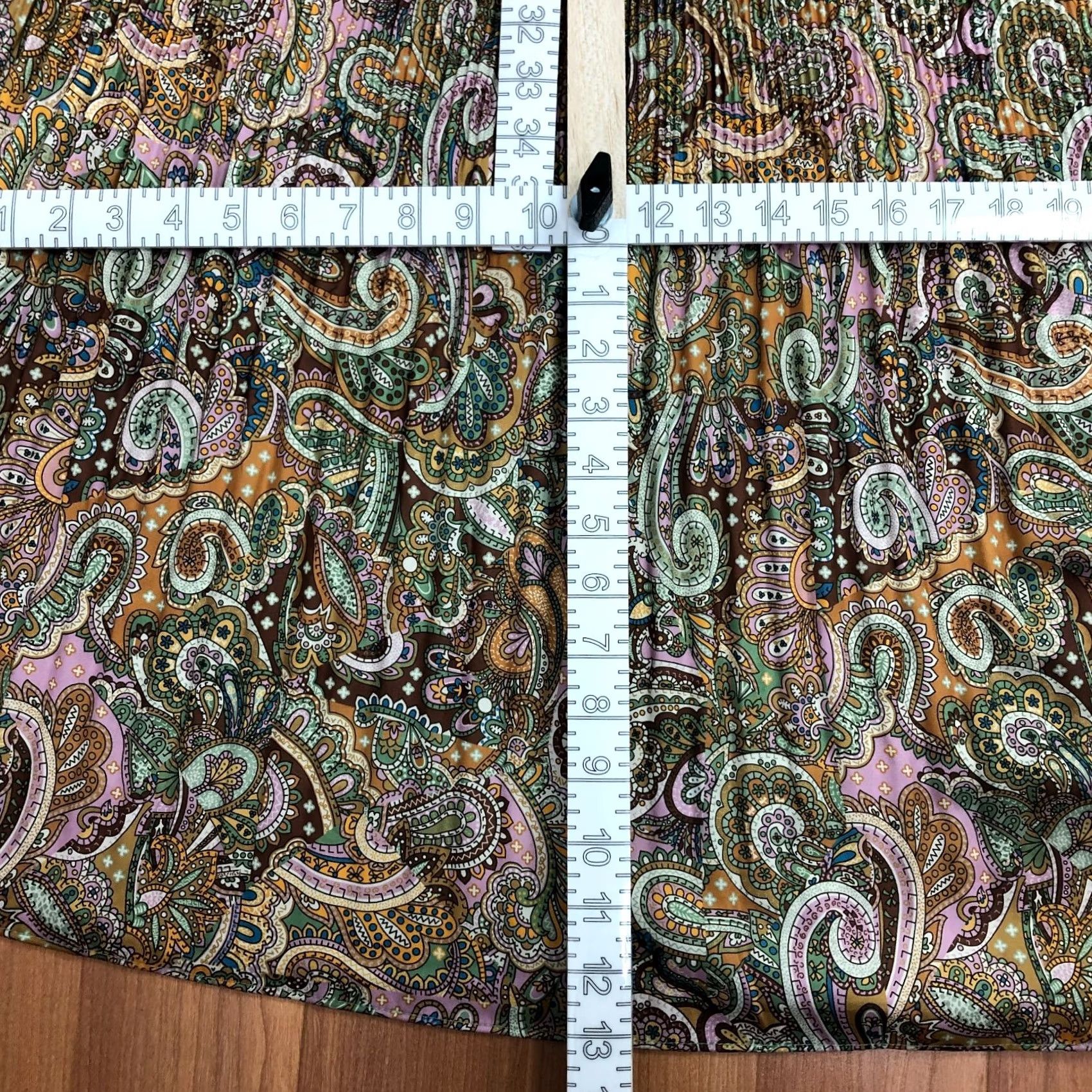 Vintage VINTAGE Current Air XS Paisley BOHO Festival Bishop Sleeve Ruffled 49 Inch Dress MINT Size XS / US 0-2 / IT 36-38 - 7 Thumbnail