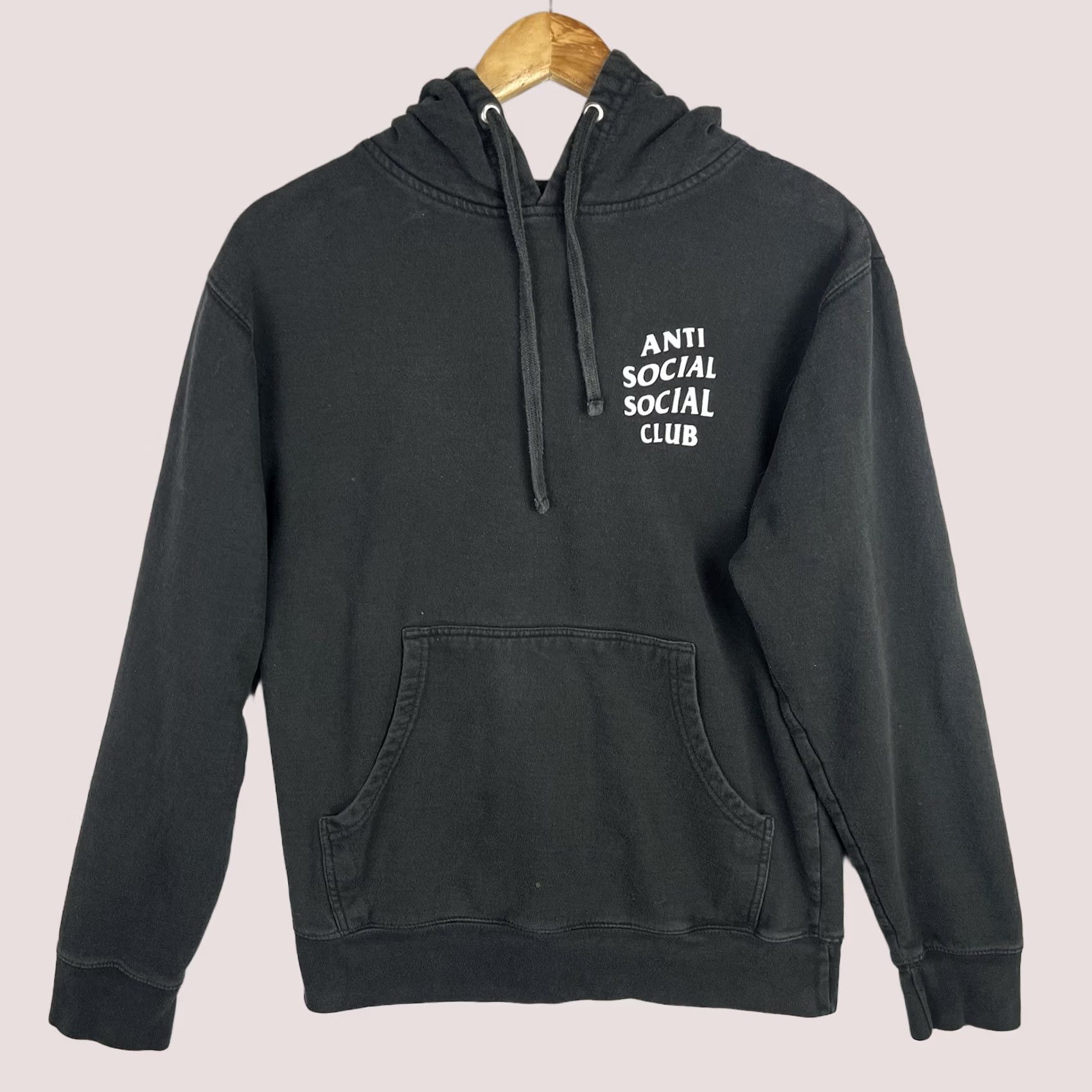 Anti Social Social Club VINTAGE Anti Social Social Club Hoodie Mens Small Black Sweatshirt Streetwear ASSC Size US S / EU 44-46 / 1 - 1 Thumbnail