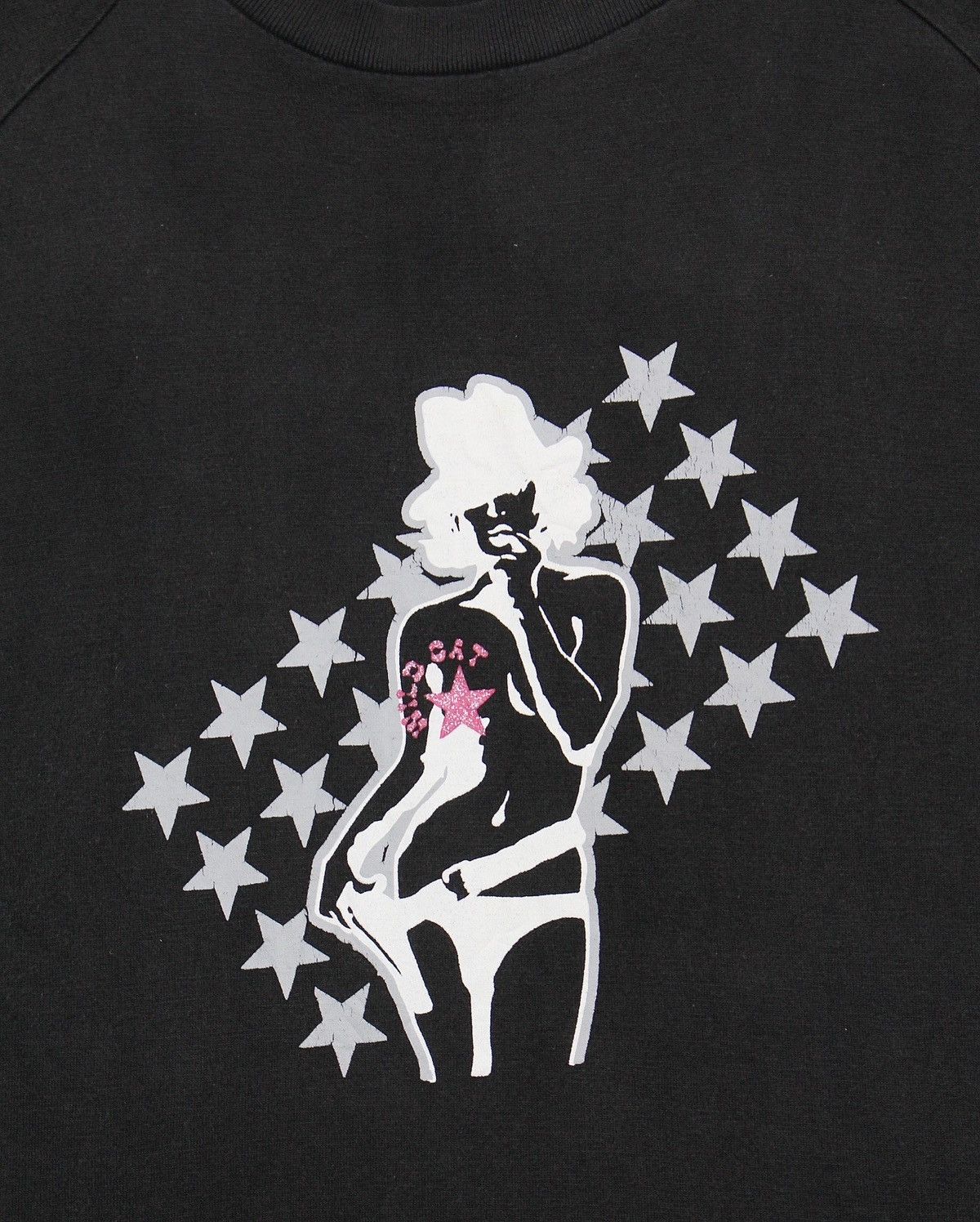 Hysteric Glamour 2000S TIMELAG WILD CAT Y2K GRAPHIC LONG SLEEVE Size US L / EU 52-54 / 3 - 3 Thumbnail