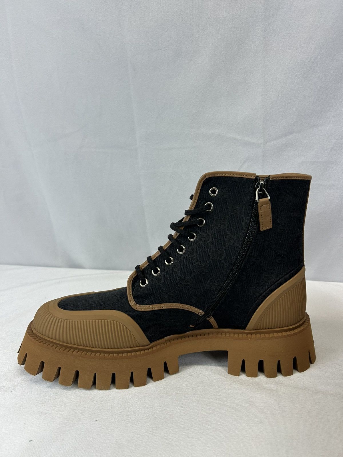 Gucci Gucci GG Canvas Boots Size US 11 / EU 44 - 3 Thumbnail