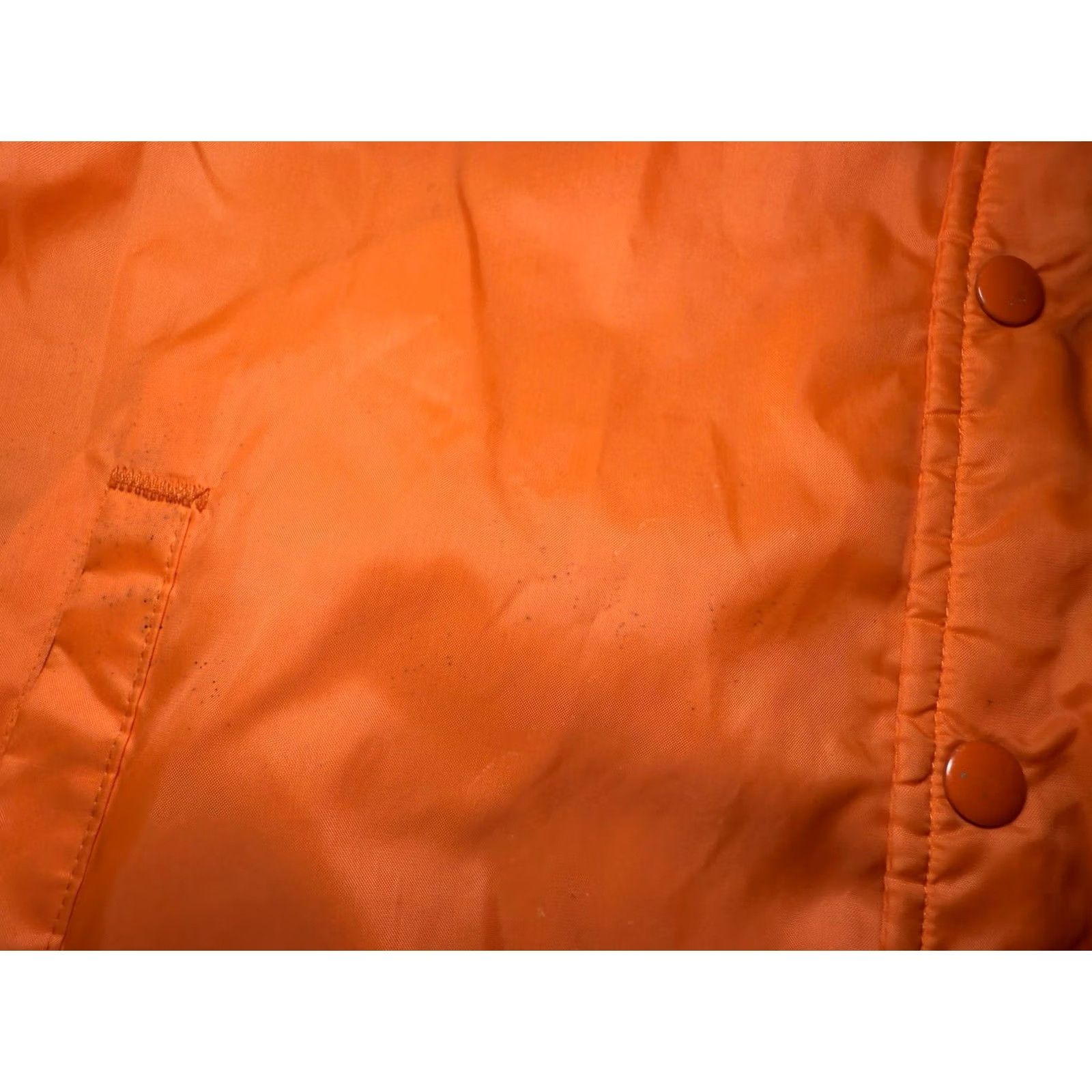 Chalk Line VINTAGE Chalk Line Syracuse Jacket SU Orangemen NCAA Starter 80s 90s Large Windbreaker Mens L Orange Size US L / EU 52-54 / 3 - 6 Thumbnail