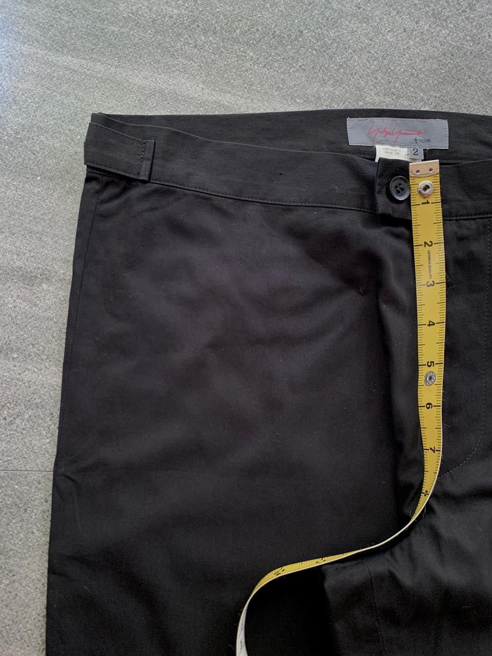 Yohji Yamamoto FREE TAX! Noir Slim Cuffed Trousers Size US 31 - 11 Thumbnail