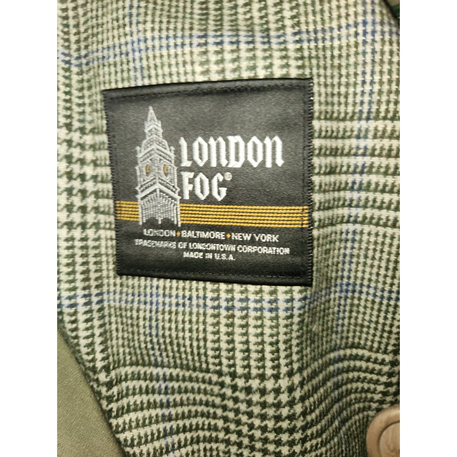 London Fog Vintage London Fog Trench Coat with Removable Plaid Liner Size XXL / US 16-18 / IT 52-54 - 3 Thumbnail