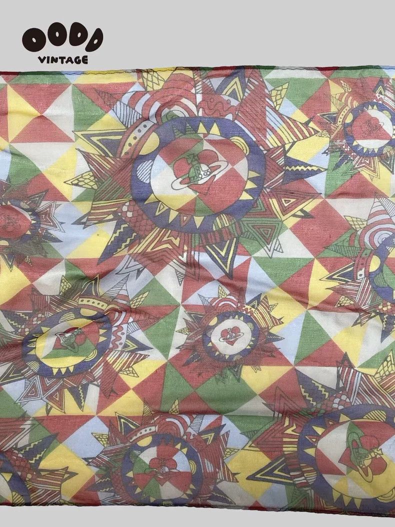 Vivienne Westwood Vivienne Westwood Queen Mother Saturn Love Silk Scarf Size ONE SIZE - 6 Thumbnail