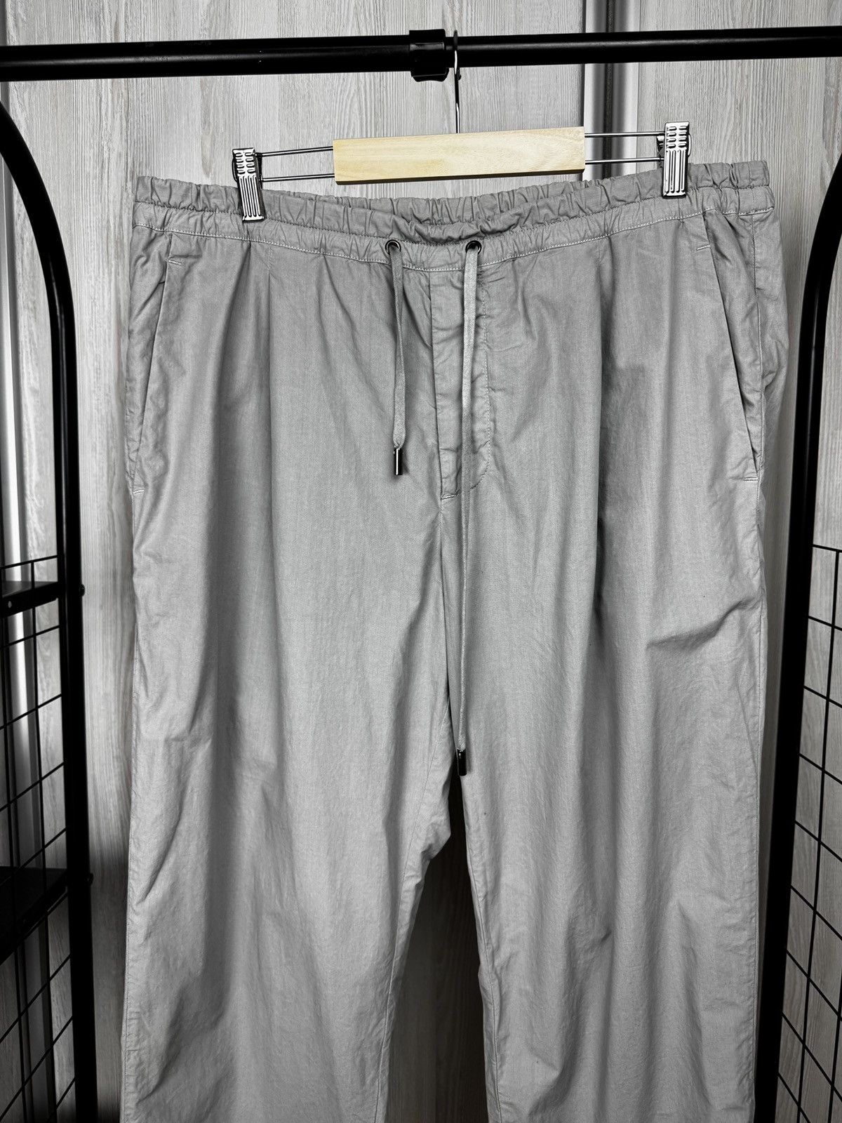 Dolce & Gabbana Dolce & Gabbana Grey Lightweight Drawstring Chino pants Size US 36 / EU 52 - 3 Thumbnail