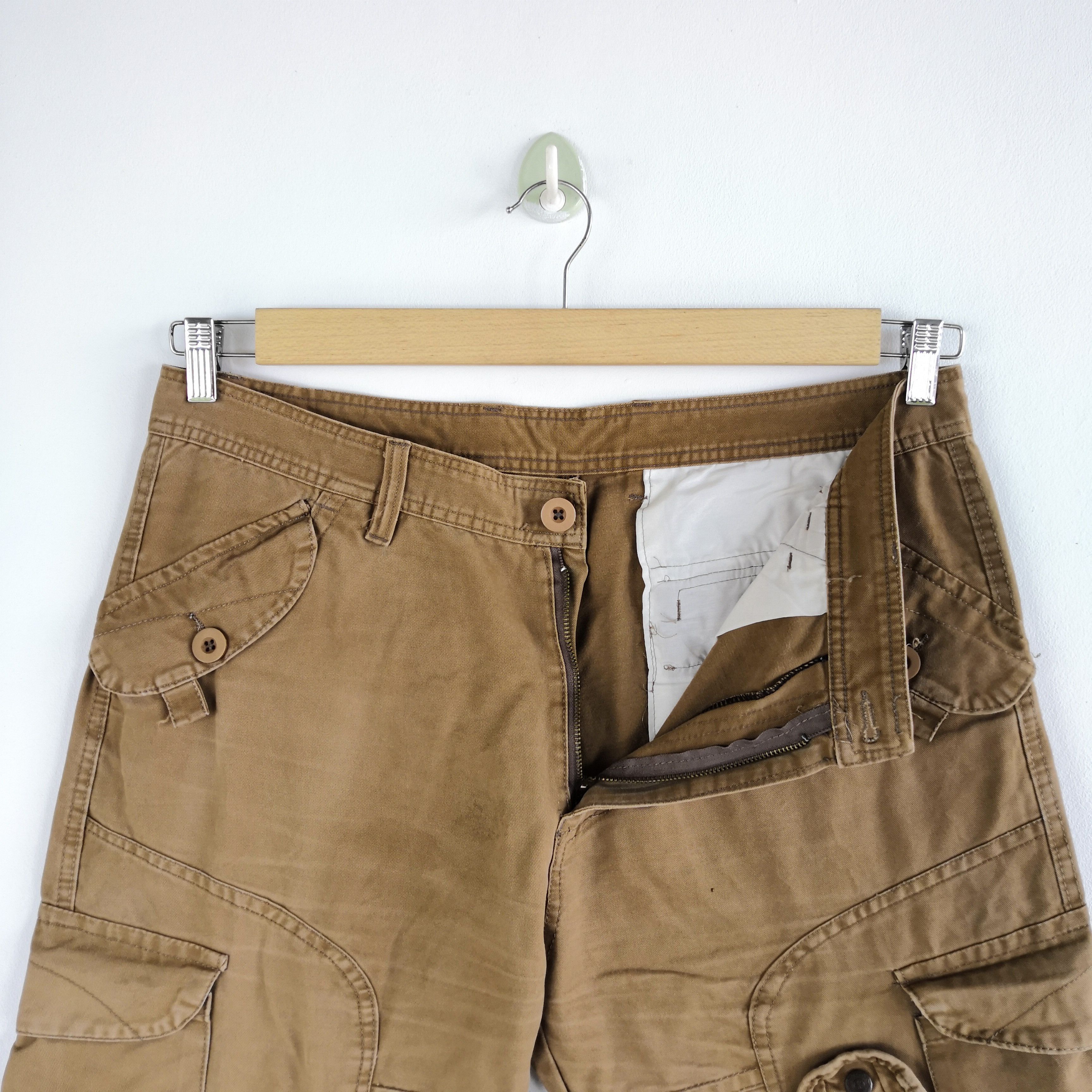 Japanese Brand Vintage Japanese Cargo Pants Multi Pocket Utility Pants Size US 36 / EU 52 - 5 Thumbnail