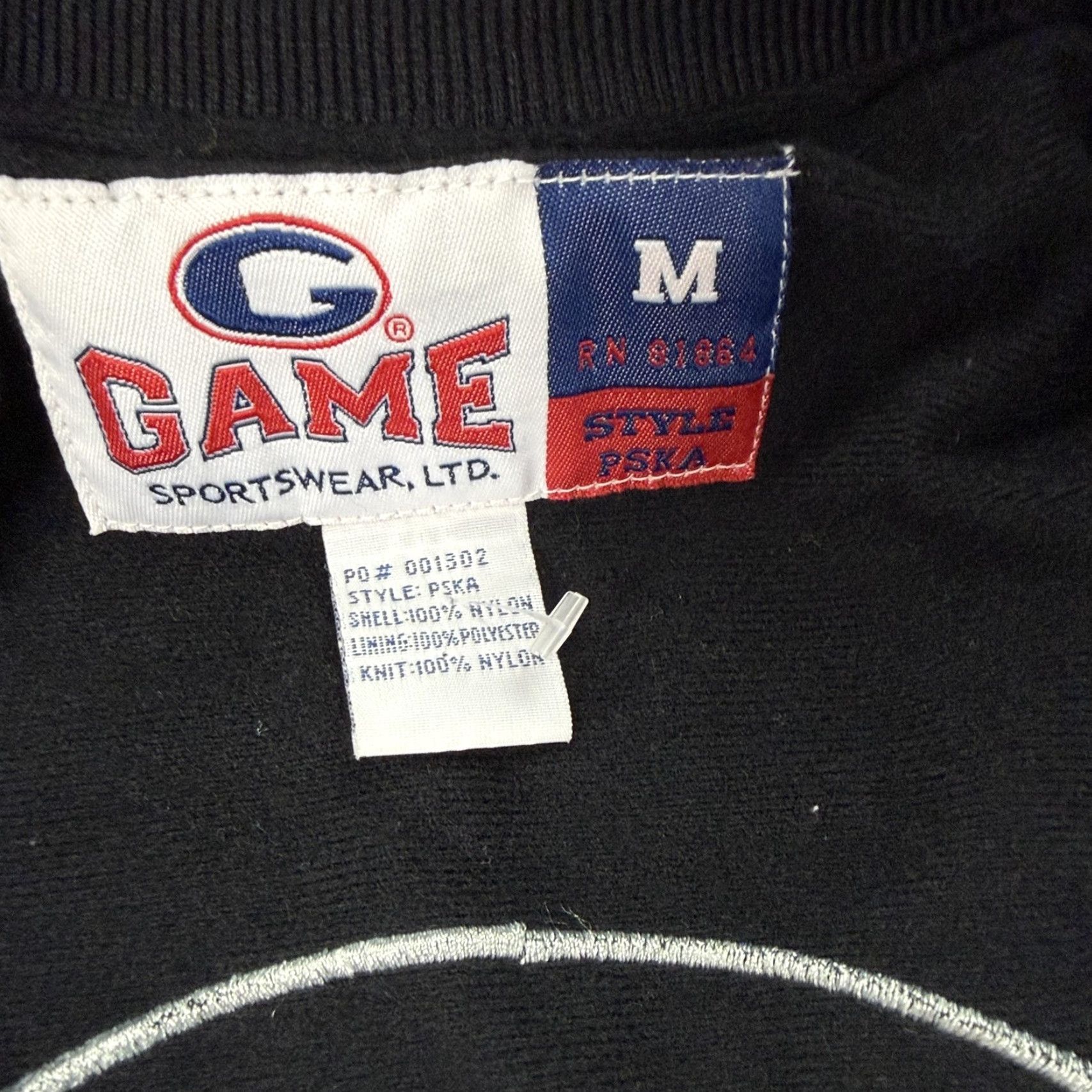 Vintage VINTAGE Chevrolet Corvette Jacket Mens M Black Satin Snap Bomber Game Sportswear Varsity Embroidered Logo Pockets Cars 90s Mens Size US M / EU 48-50 / 2 - 5 Thumbnail