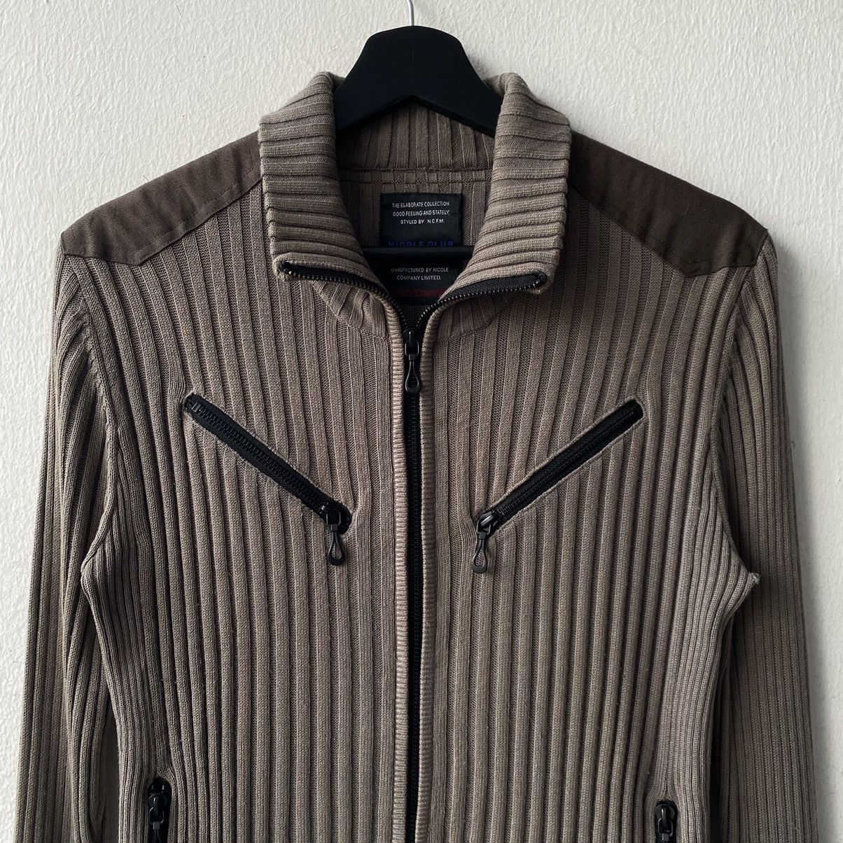 If Six Was Nine Ncfm Nicole Club For Men Multipocket Zipper Sweater Size US XS / EU 42 / 0 - 7 Thumbnail