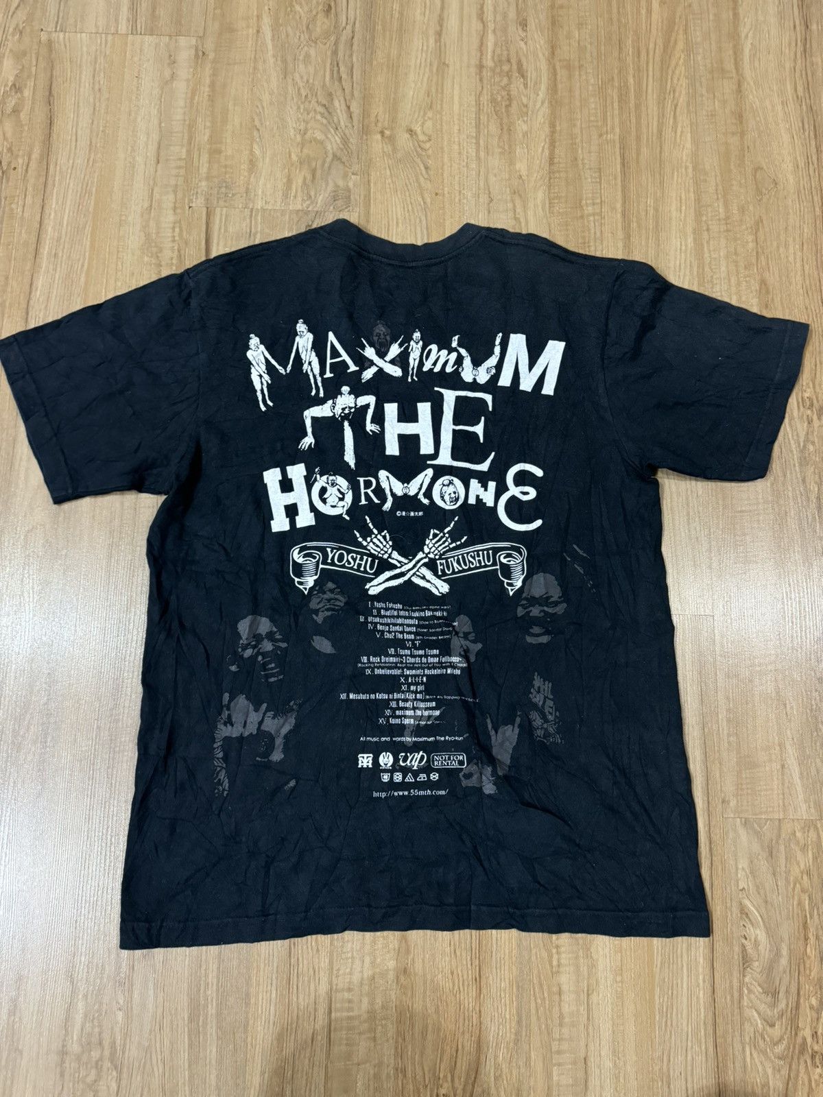 Seditionaries MAXIMUM THE HORMONE HARDCORE BAND EXPLICIT PRINT TSHIRT Size US L / EU 52-54 / 3 - 6 Thumbnail