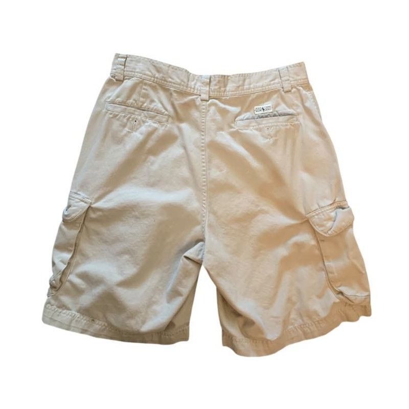 Polo Ralph Lauren Polo Ralph Lauren Cargo Shorts Khaki Chino Canvas Sz 33 Size US 33 - 2 Thumbnail