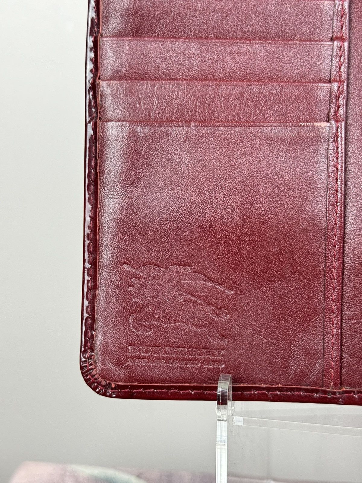 Burberry Leather wallet clutch Burberry original luxury casual item Size ONE SIZE - 4 Thumbnail