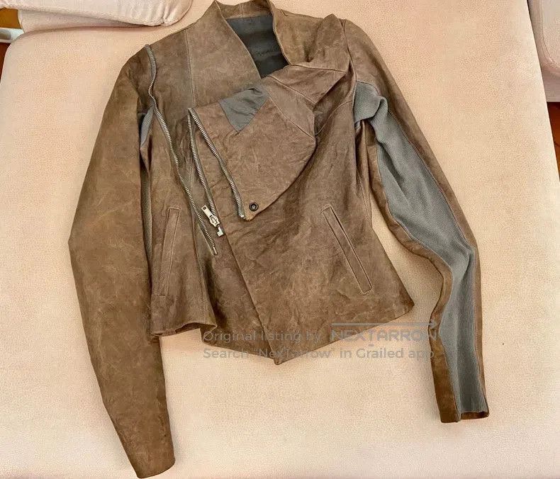 Rick Owens Rick Owens Sheepskin Leather Jacket. Size US M / EU 48-50 / 2 - 1 Thumbnail