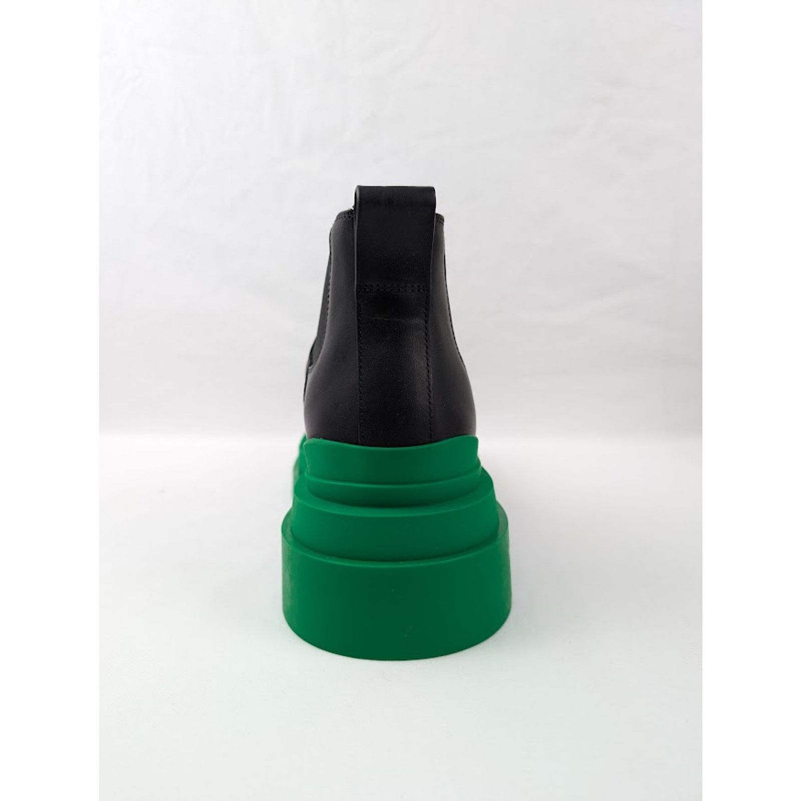 Bottega Veneta o1rshd1 Military Calf Tire Boot in Black/Green Size US 12 / EU 45 - 3 Thumbnail