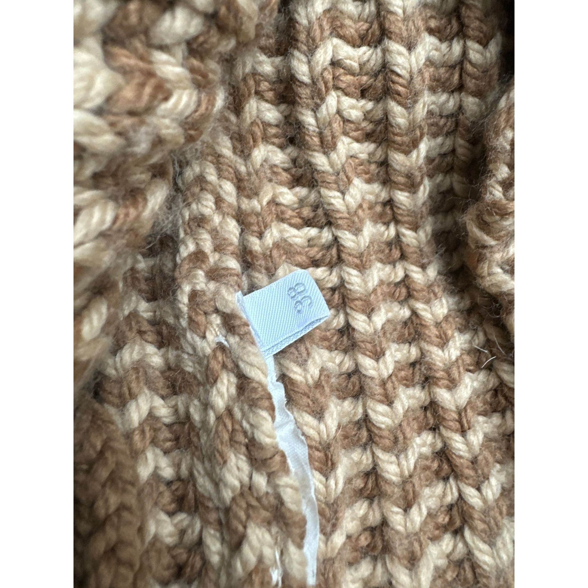 Miu Miu Beige Wool Open Back Vest Size XS / US 0-2 / IT 36-38 - 7 Thumbnail