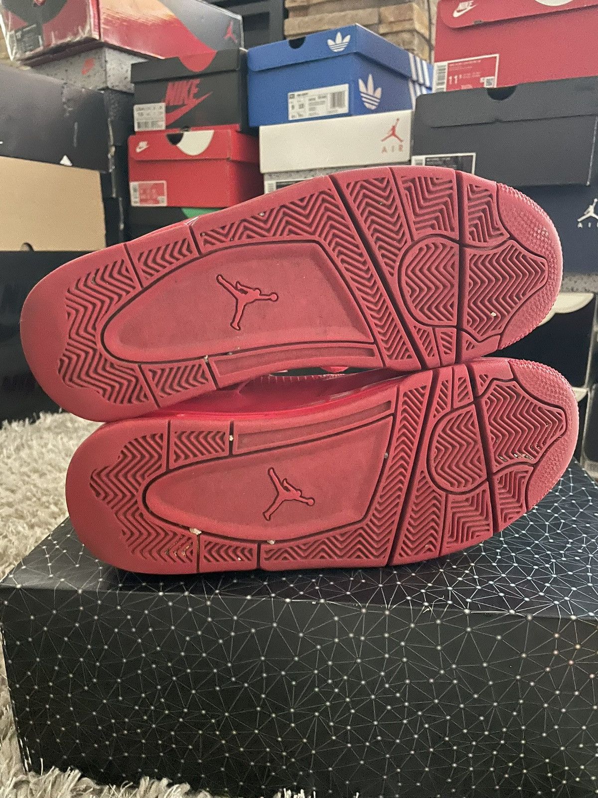 Jordan Brand Jordan 4 11lab 4 Red Size US 9 / EU 42 - 7 Thumbnail