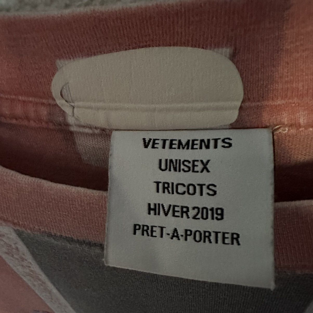 Vetements Vetements PSG Vampire Trompe L’oeil Tee AW18 Size US S / EU 44-46 / 1 - 5 Thumbnail