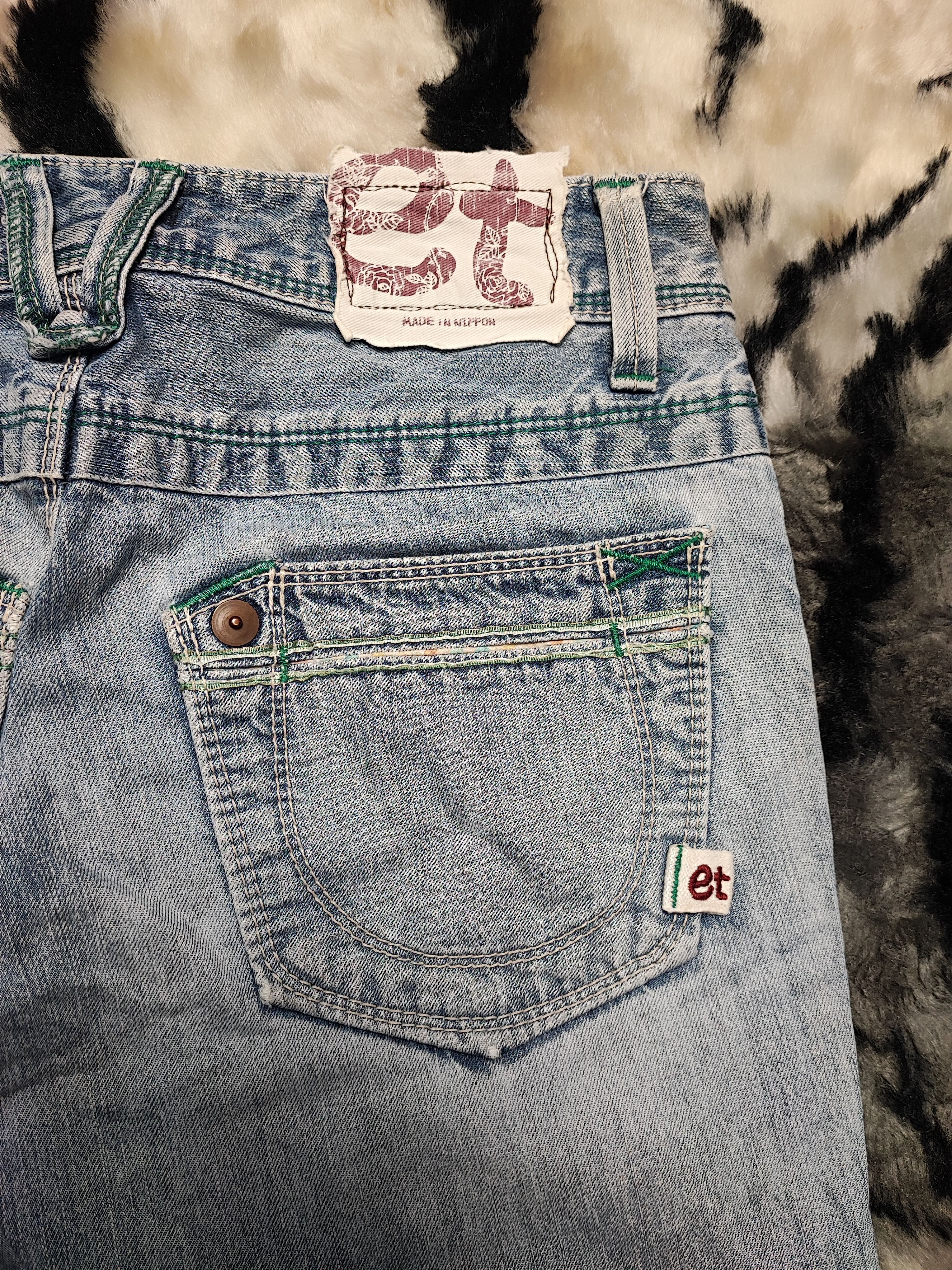 Japanese Brand ET Boite Made in Nippon Jeans Size US 30 / EU 46 - 12 Thumbnail