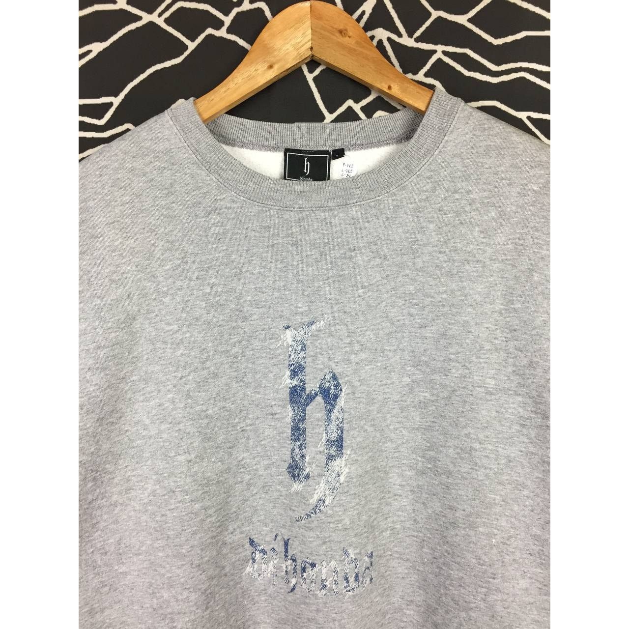 Japanese Brand × Rap Tees × Vintage Vtg DJ Honda NYC Big Logo Streetwear Hip Hop Rap Sweatshirt Size US L / EU 52-54 / 3 - 3 Thumbnail