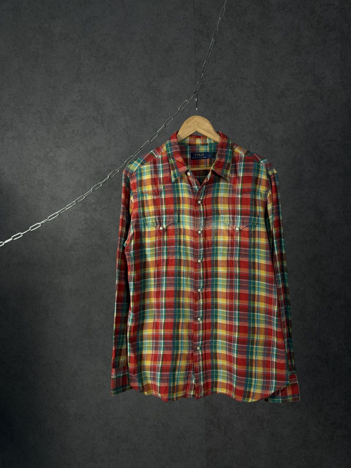 Polo Ralph Lauren Polo Ralph Lauren designer checkered shirt Size US L / EU 52-54 / 3 - 1 Thumbnail