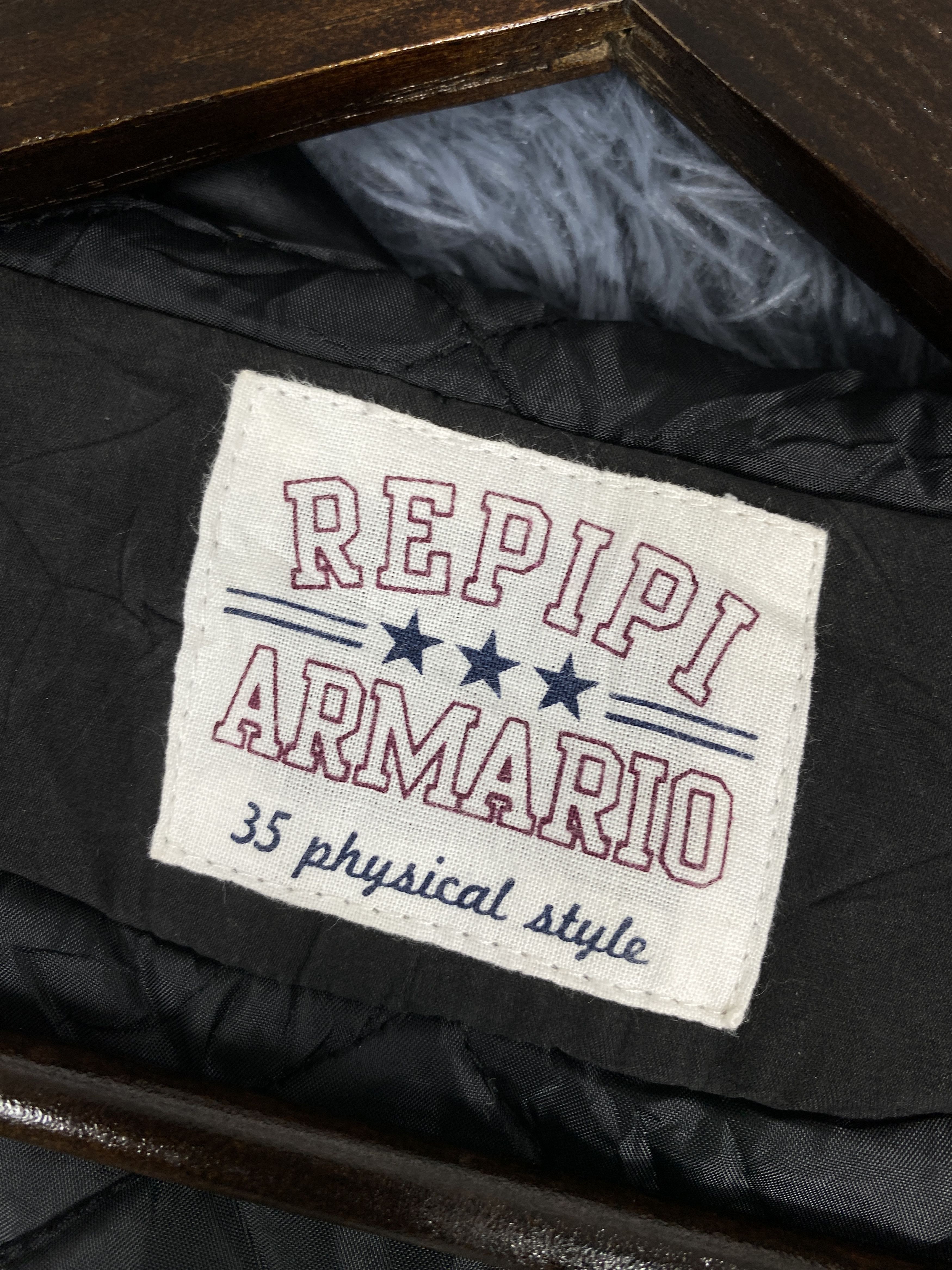 Vintage Repipi Armario Hoodie Quilted Lining Warm Jacket