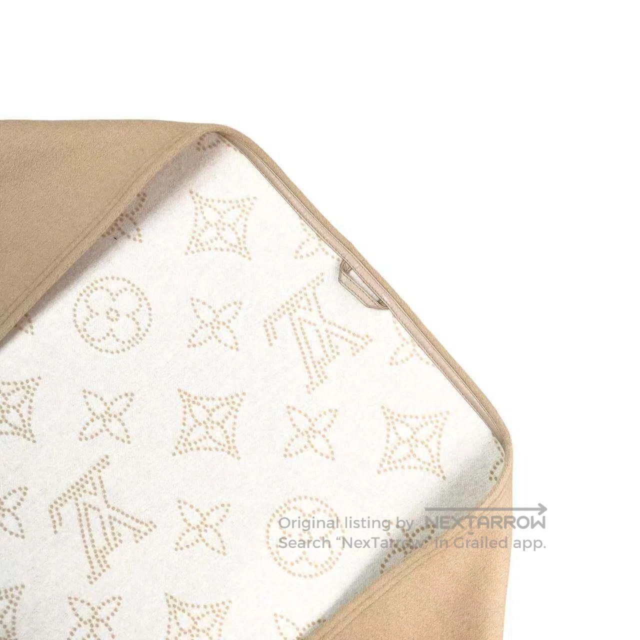 Louis Vuitton Louis Vuitton 24ss presbyon full print double-sided cloak Size ONE SIZE - 3 Thumbnail