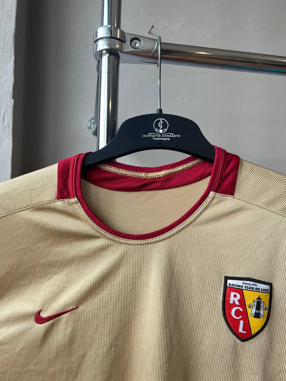 Nike 2003/04 RC LENS HOME SOCCER JERSEY FOOTBALL SHIRT NIKE SZ M Size US M / EU 48-50 / 2 - 6 Thumbnail