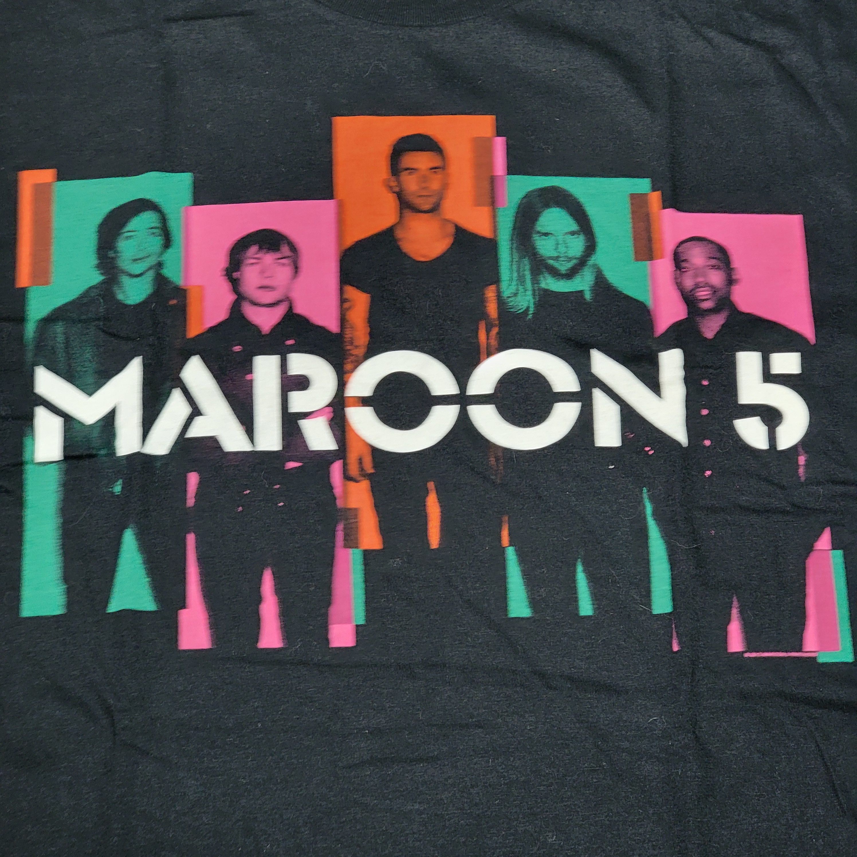 American Apparel Maroon 5 Graphic Unisex Tee SS Black - Size 2XL Size US XXL / EU 58 / 5 - 2 Thumbnail