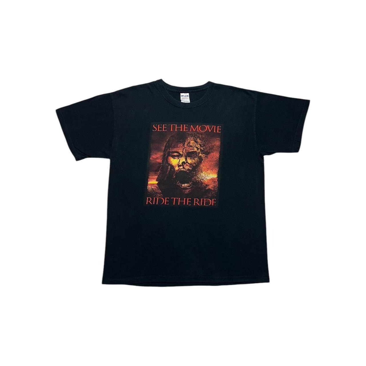 Gildan × Vintage Y2K The Mummy Ride & Movie T-Shirt Size US L / EU 52-54 / 3 - 1 Thumbnail