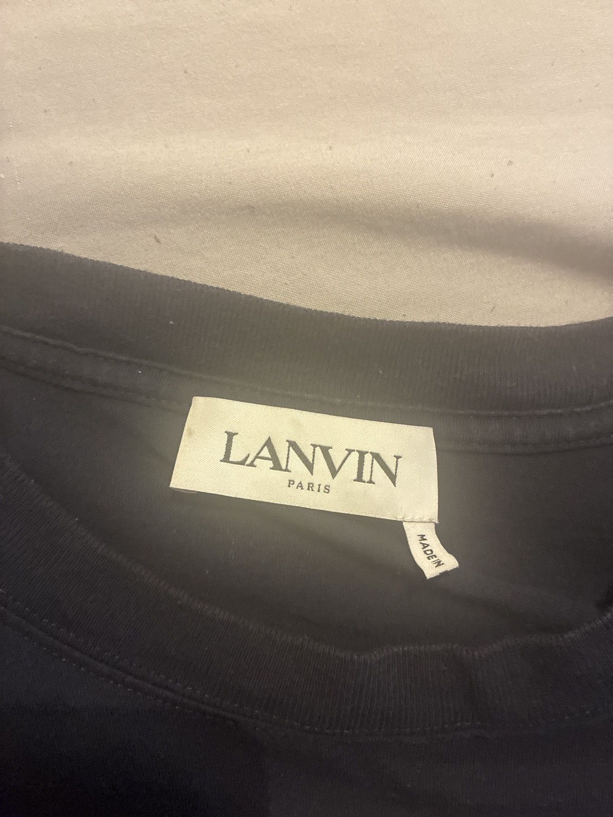 Lanvin Lanvin T-Shirt Size US L / EU 52-54 / 3 - 3 Thumbnail
