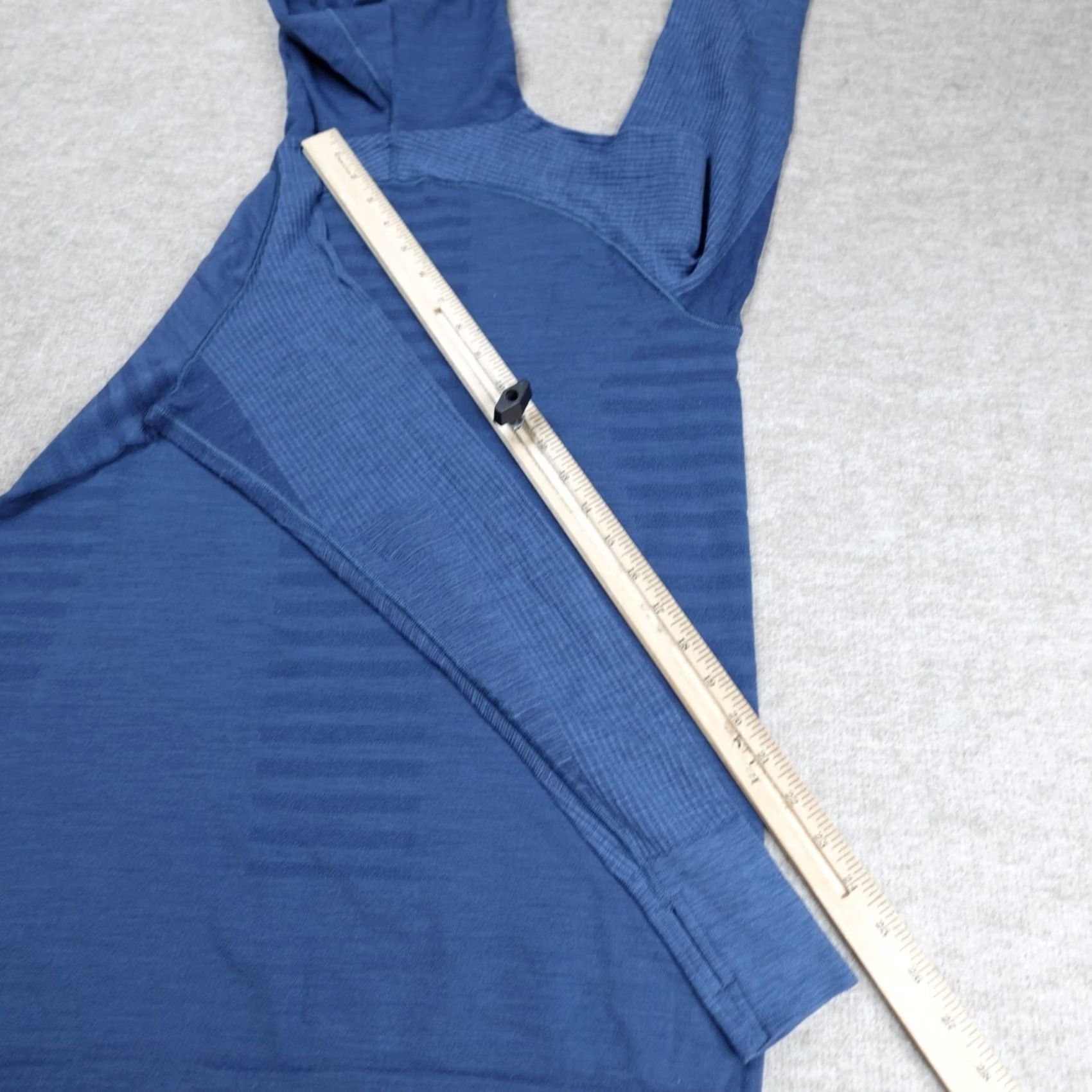 Lululemon Lululemon Slim Fit Sweatshirt Hoodie L Blue Thermal Raglan Men's Regular Large Winter Performance Running & Jogging Size US L / EU 52-54 / 3 - 6 Thumbnail