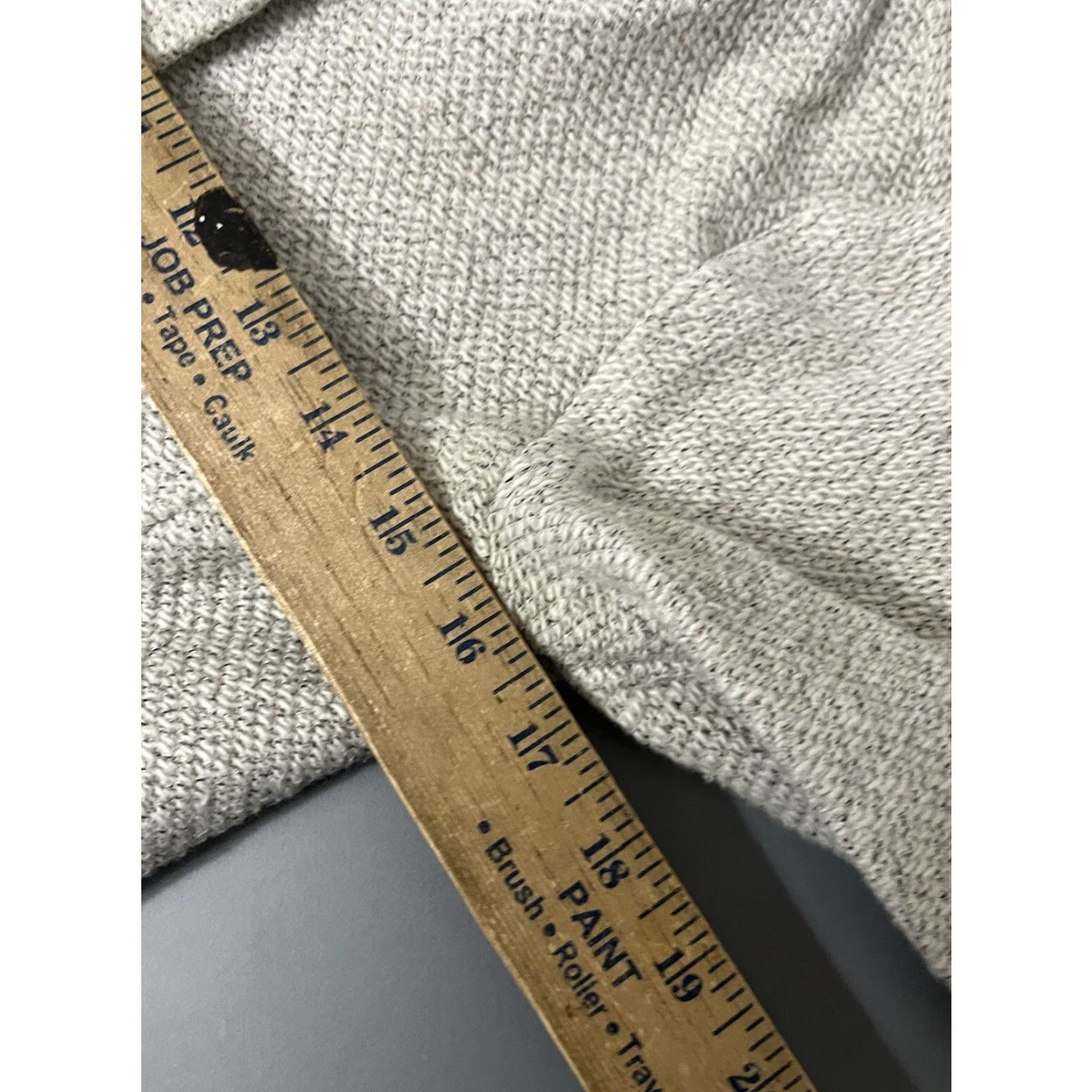 Ann Taylor ANN TAYLOR LOFT VINTAGE Small Petite Knit Sweater Gray Full Zip Long Sleeve Womens Size S / US 4 / IT 40 - 5 Thumbnail