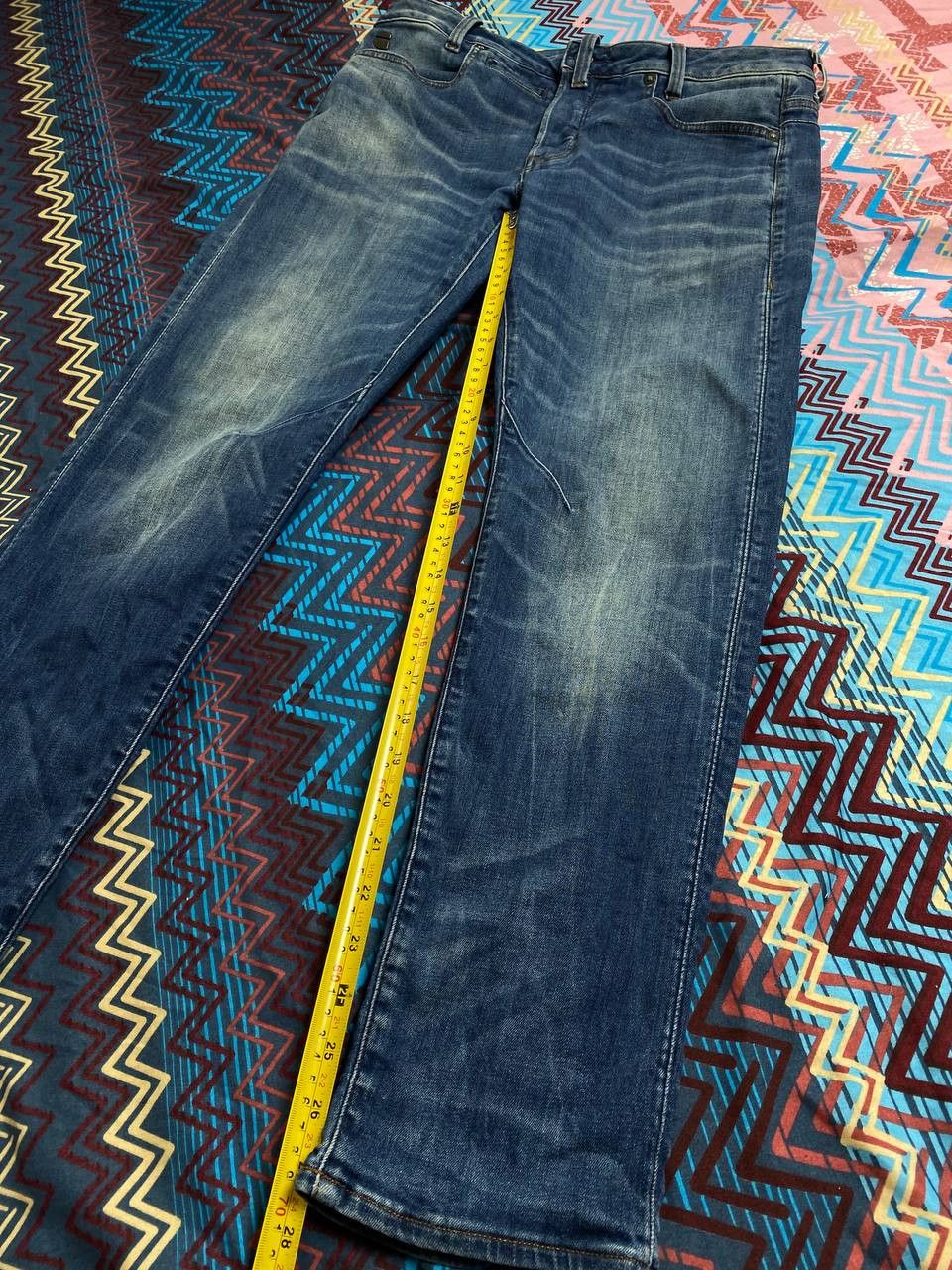 G-Star jeans Y2K G-Star Raw logo vintage D-STAQ 5-POCKET slim Size US 31 - 13 Thumbnail