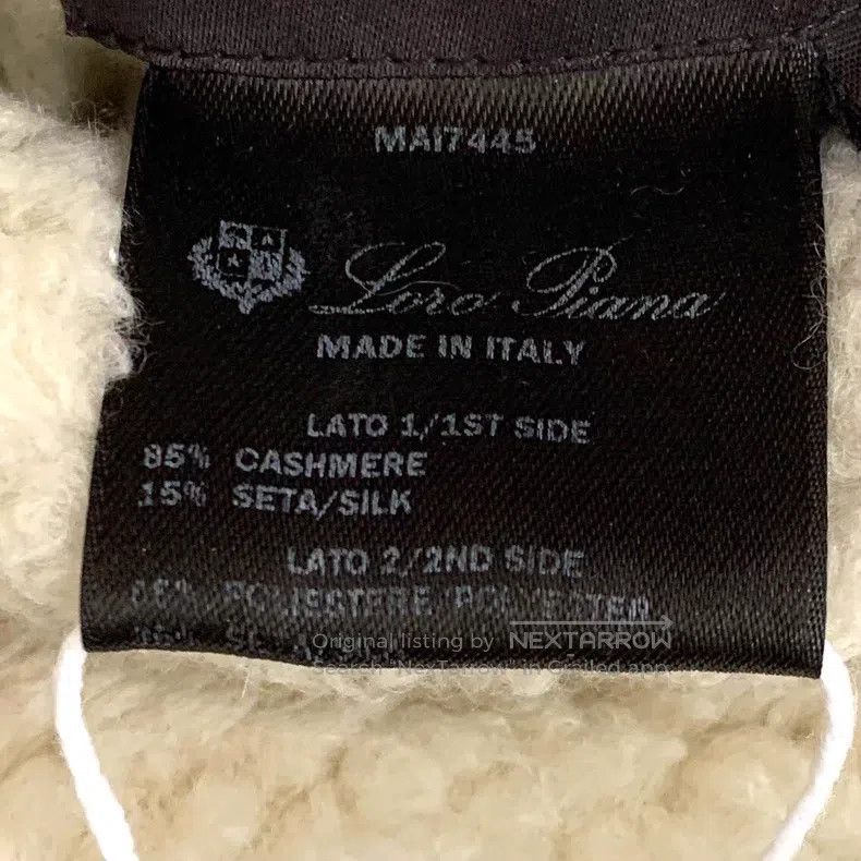 Loro Piana Loro Piana Dark brown cashmere hooded zipper long-sleeve r Size M / US 6-8 / IT 42-44 - 9 Thumbnail